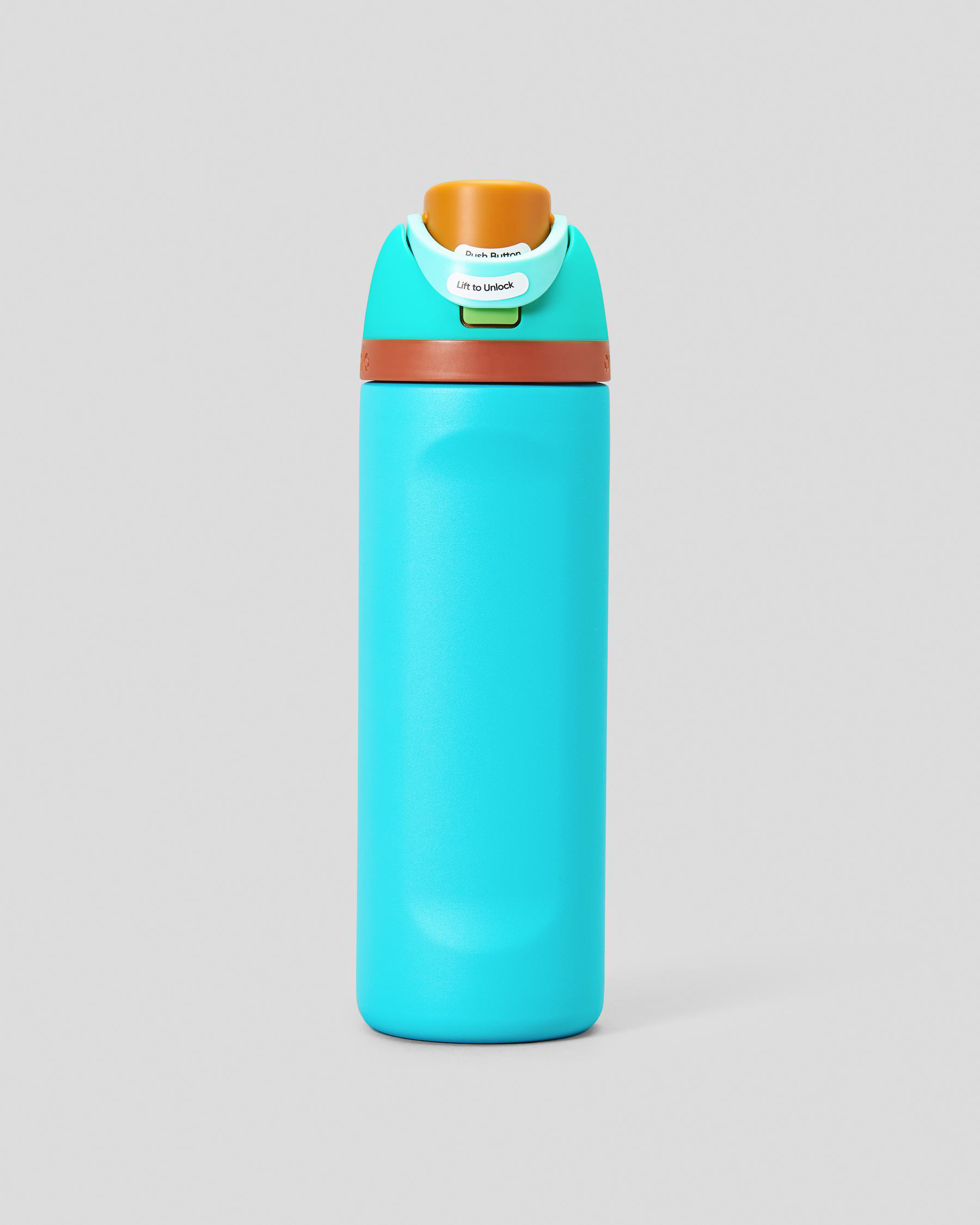 thumbnail image 2 of Owala FreeSip Stainless Steel Insulated Water Bottle – 24oz – Blue Oasis – BPA Free Leakproof 2 of 6