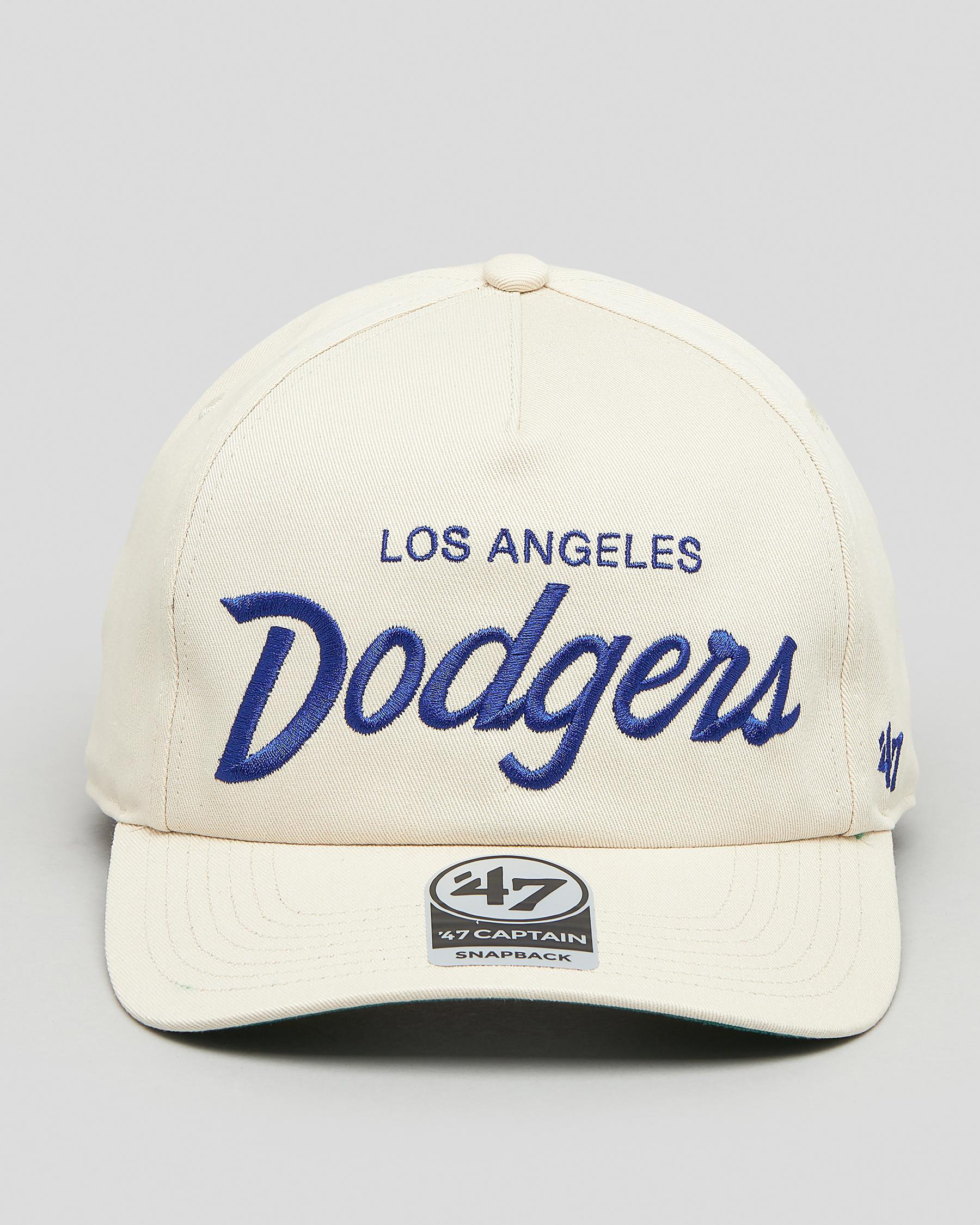 Shop Forty Seven Los Angeles Dodgers Nantasket 47 Captain Cap In Bone