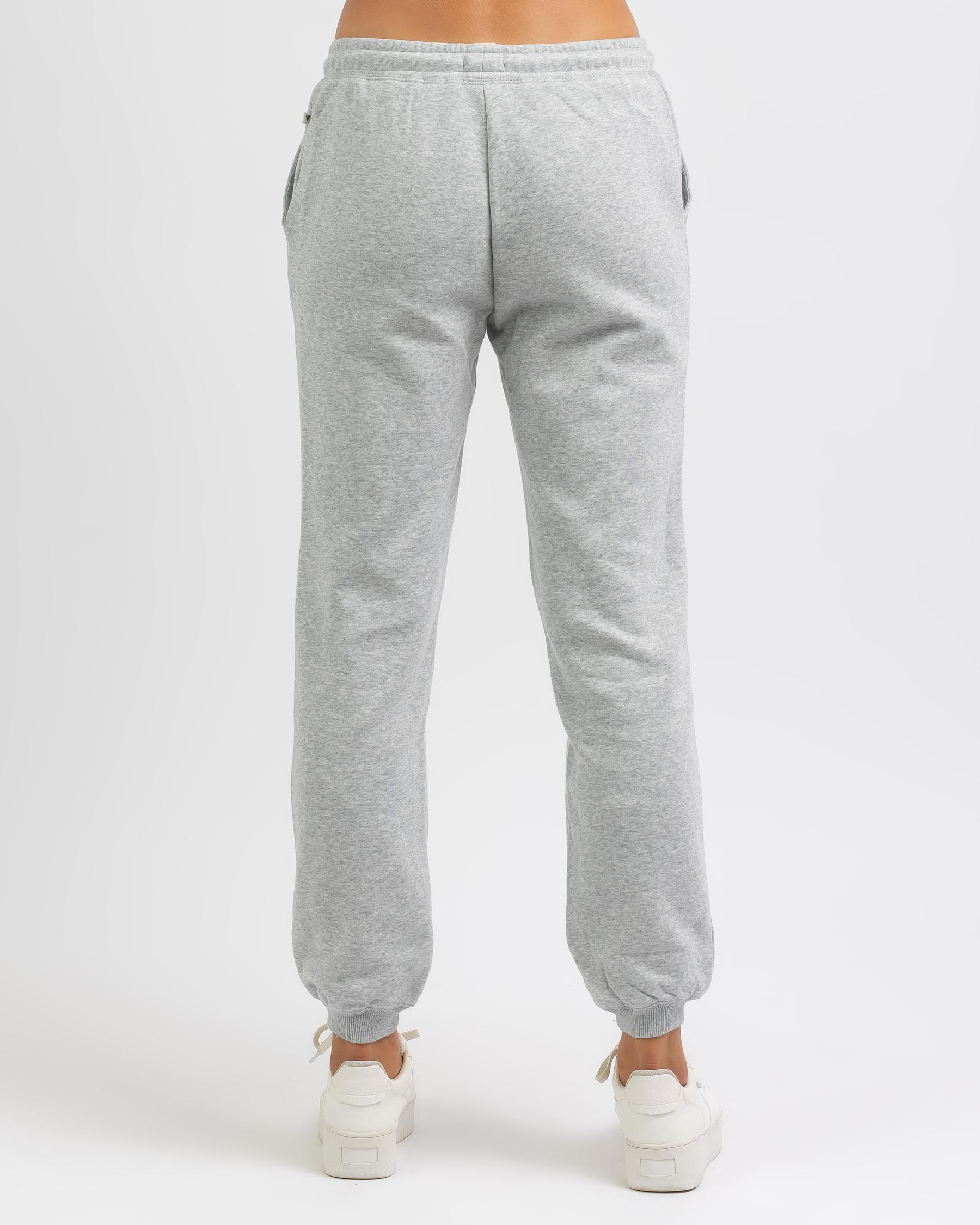 Shop Roxy Surf Stoked Track Pants In Heritage Heather Fast Shipping