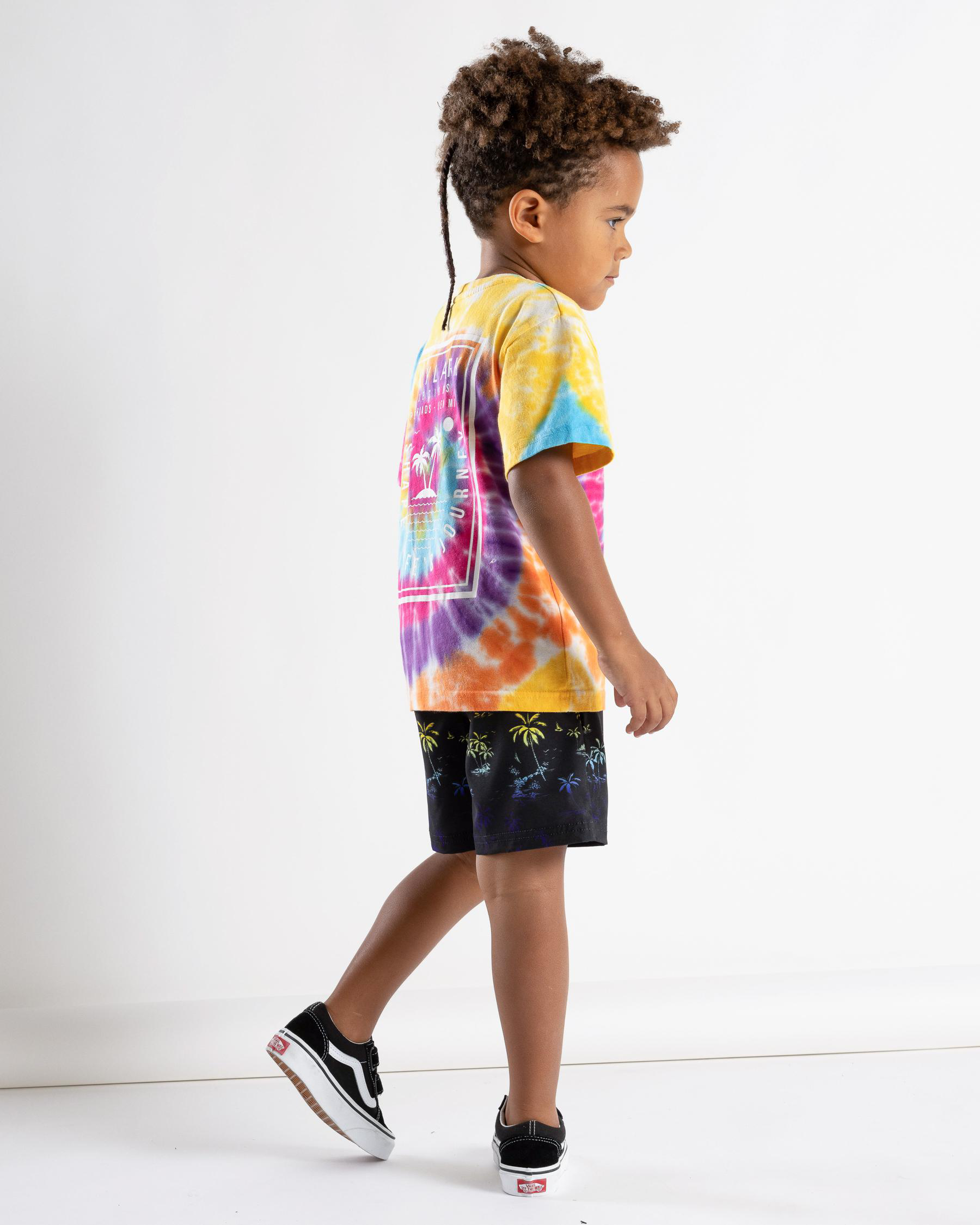 Skylark Toddlers' Palette TShirt In Rainbow Tie Dye FREE* Shipping