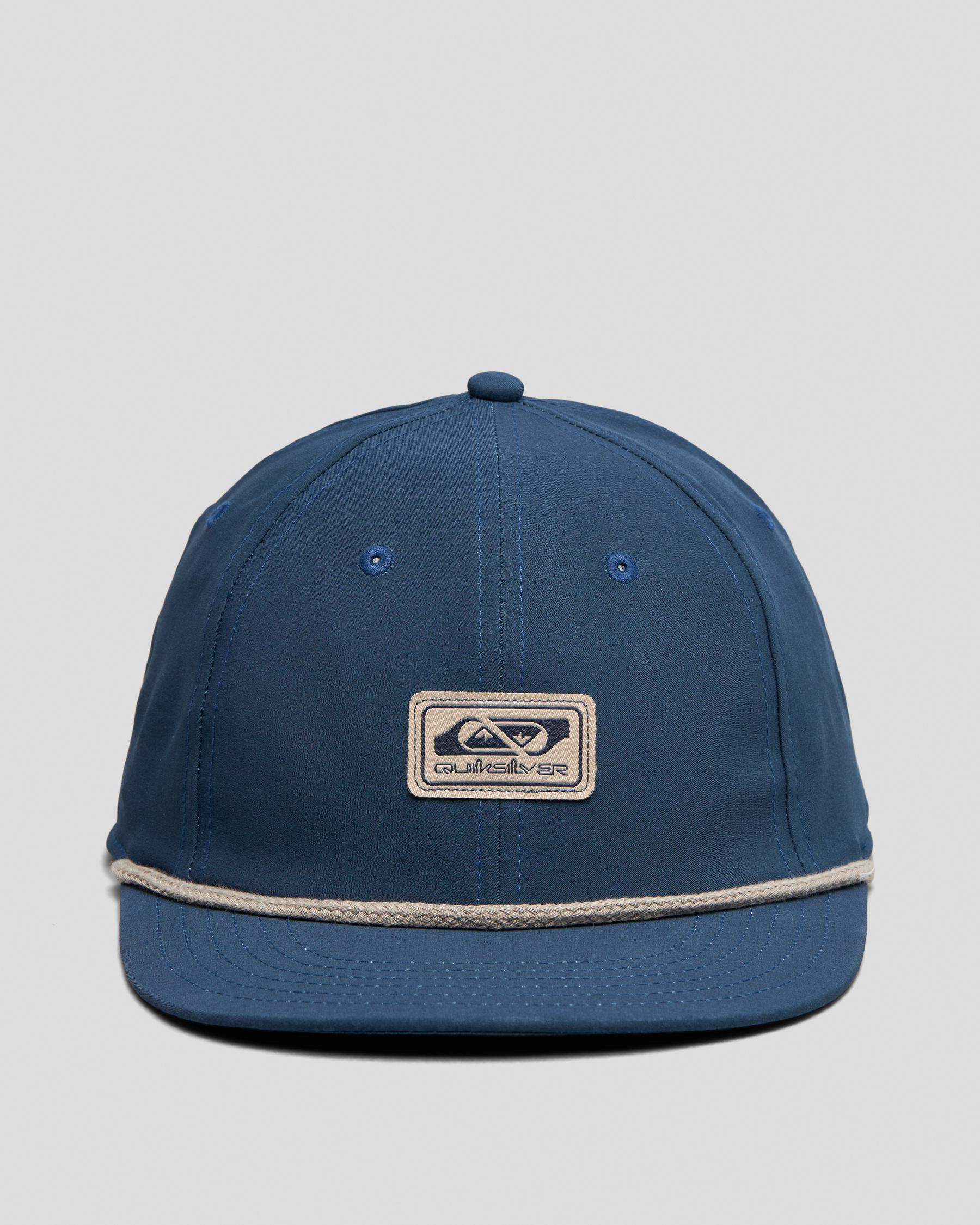 Shop Quiksilver Taxer Cap In Midnight Navy Fast Shipping & Easy
