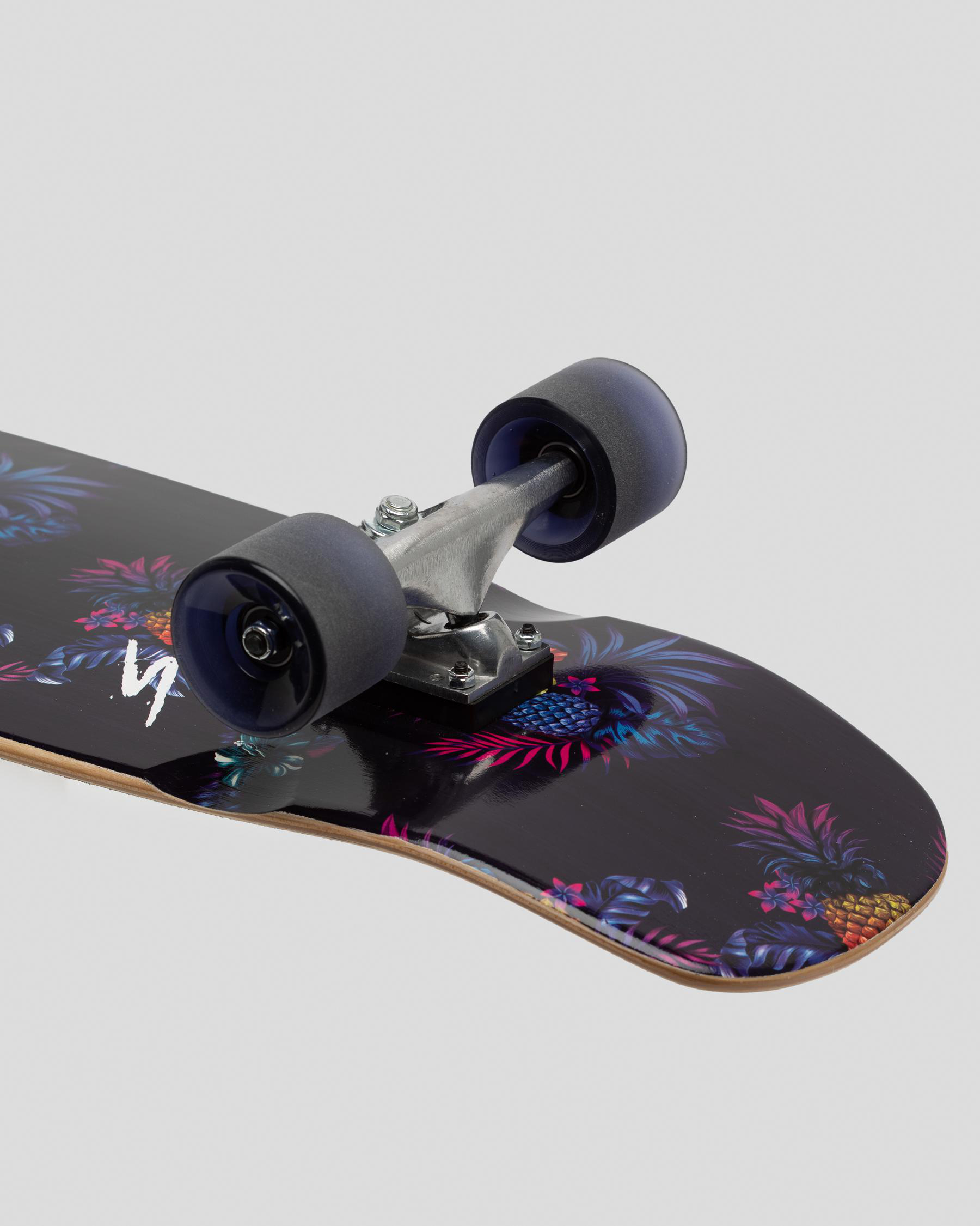 Shop Sanction Exotic 32" Cruiser Skateboard In Navy Fast Shipping