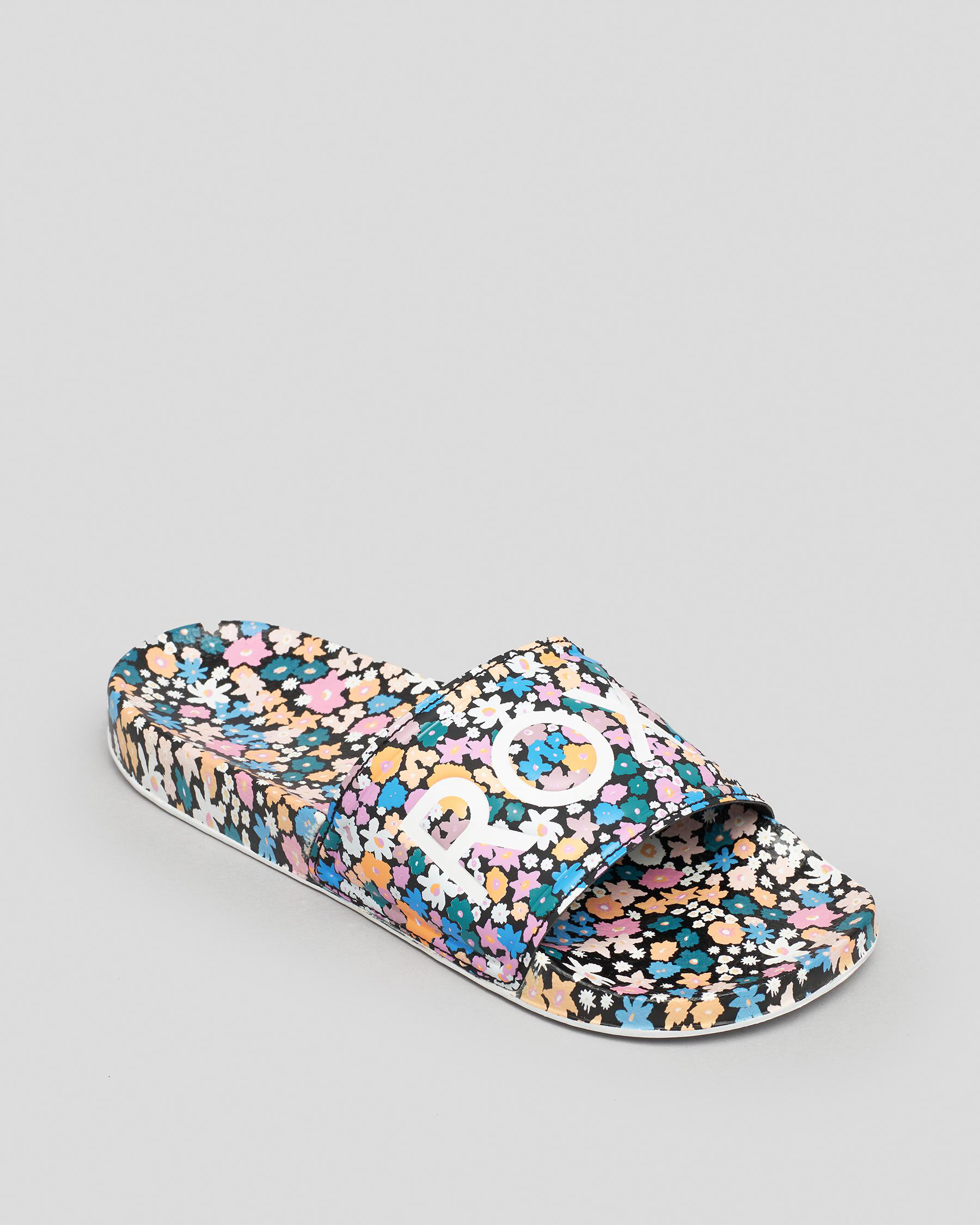 Girls Floral Slippy II Slide