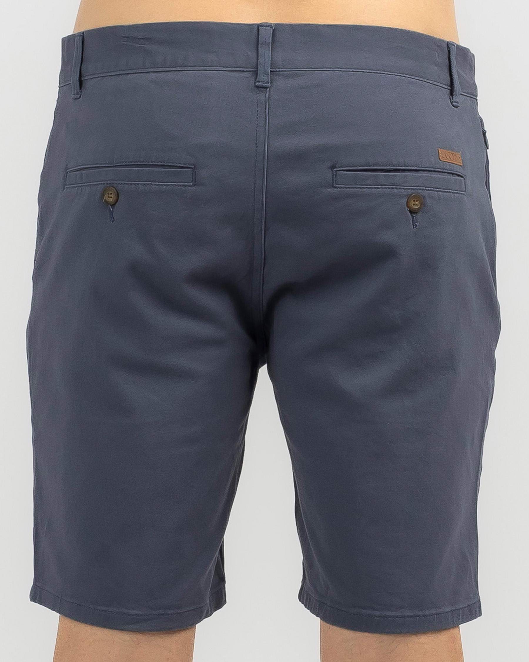 Shop Lucid Lineup Shorts In Slate Blue - Fast Shipping & Easy Returns ...