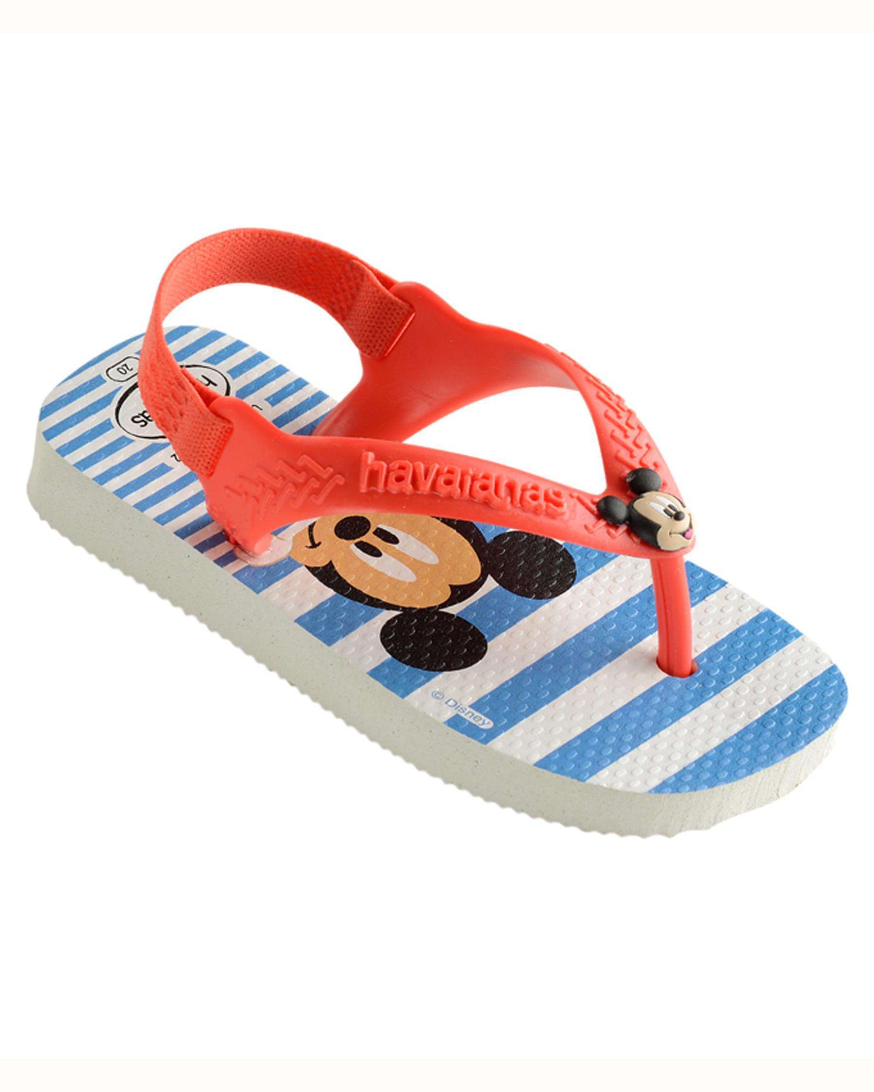 Havaianas Toddlers' Disney Mickey Mouse Thongs In White/strawberry ...