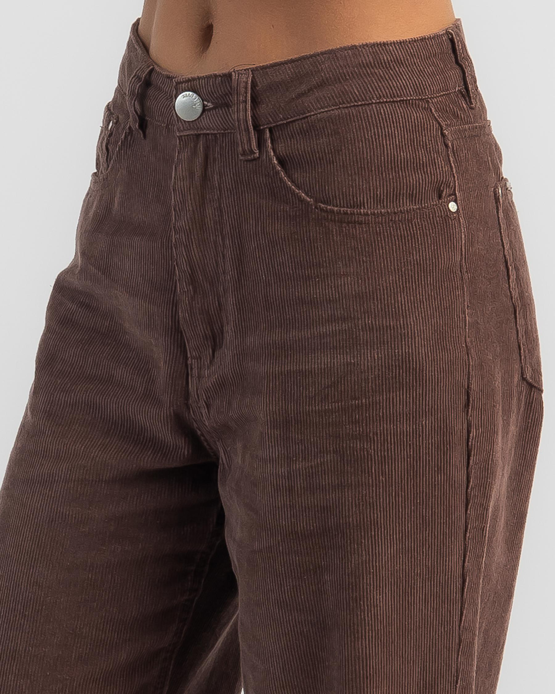 Ava And Ever Ramona Pants In Chocolate - Fast Shipping & Easy Returns ...