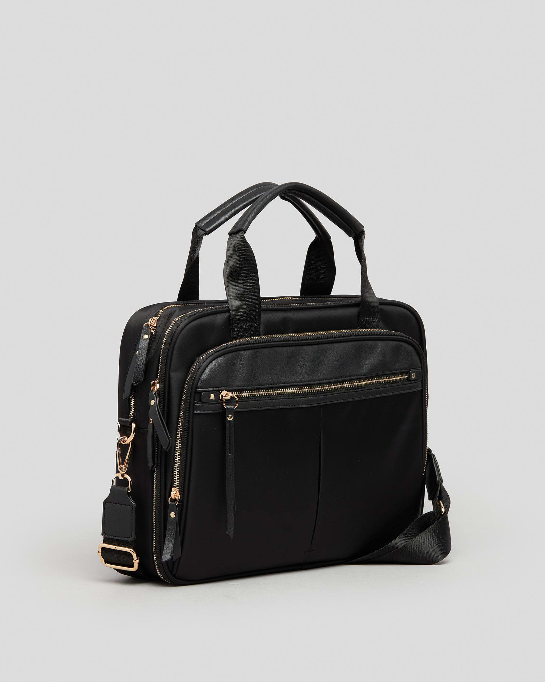 Ava And Ever London Satchel In Black - Fast Shipping & Easy Returns ...