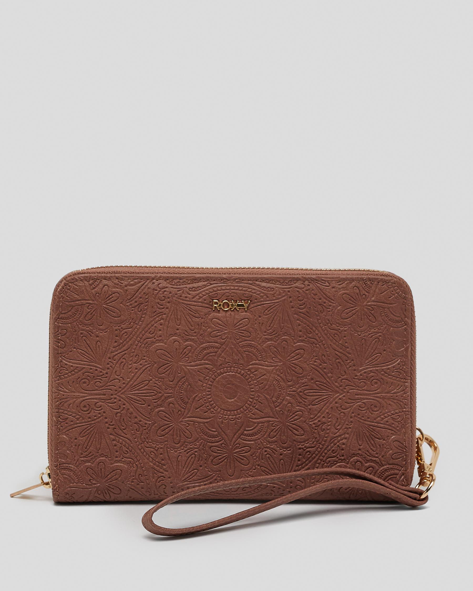 Shop Roxy Back In Brooklyn Travel Wallet In Etruscan Red Fast Shipping & Easy Returns City