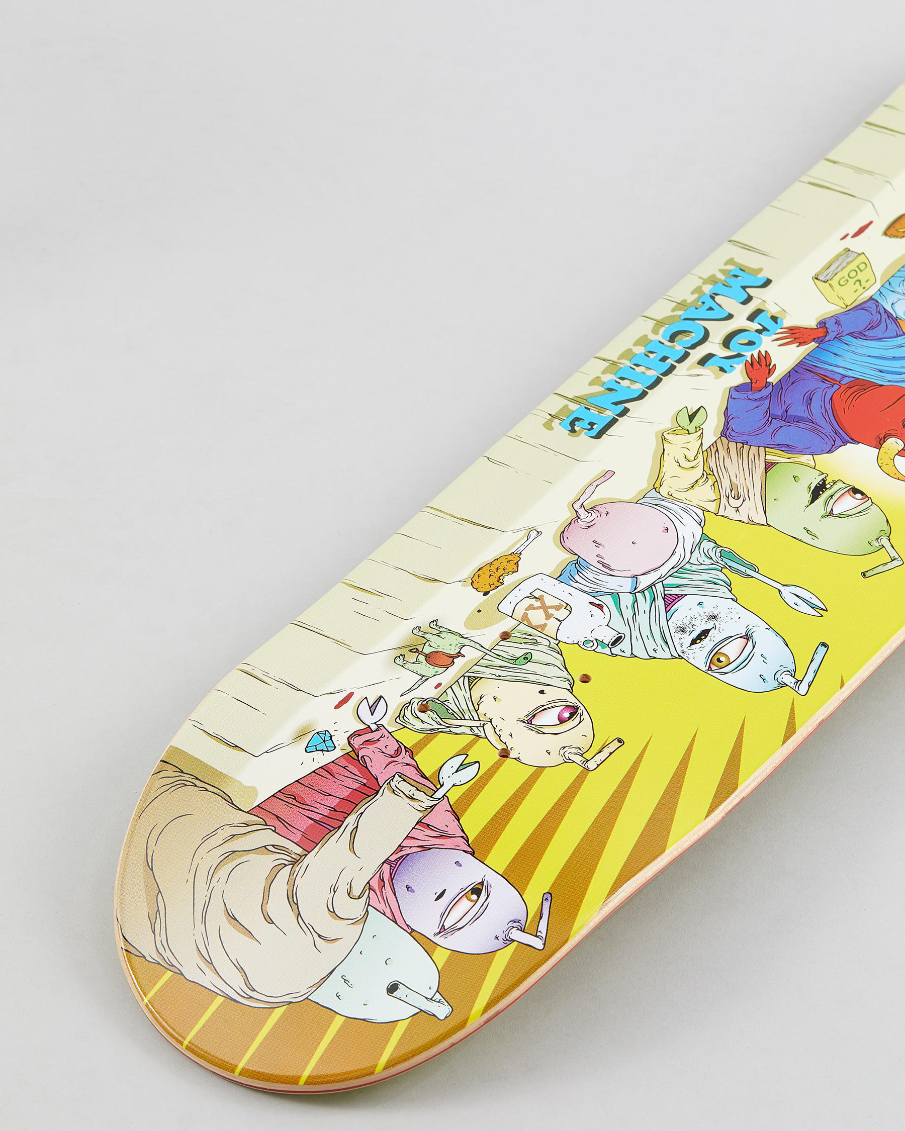 Shop Toy Machine Last Supper 8.0" Skateboard Deck In Multi Fast