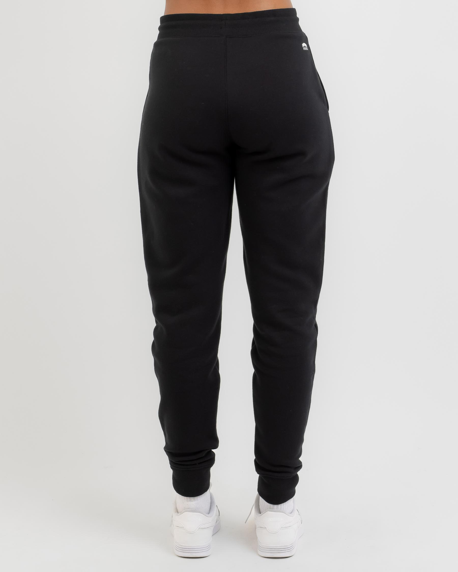 Shop Russell Athletic Originals Small Arch Track Pants In Black Fast