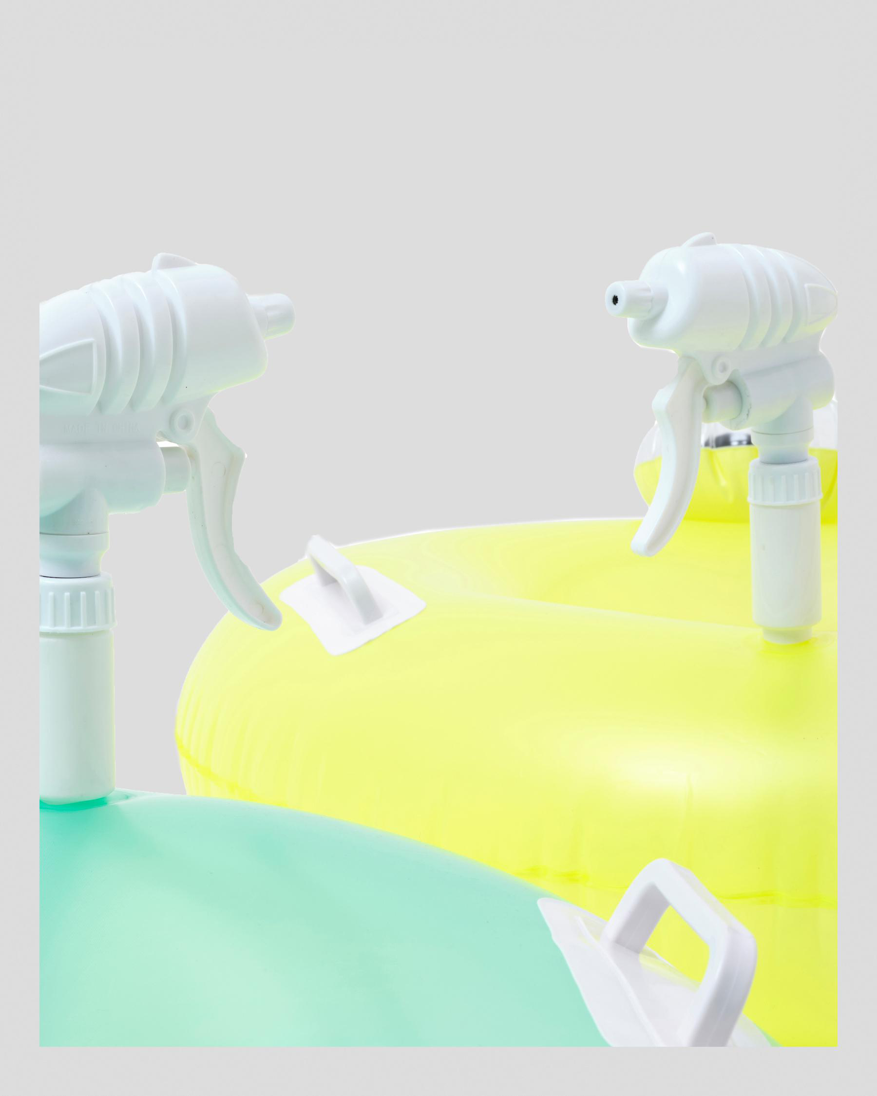 Sunnylife Sea Creature Pool Ring Soakers In Yellow/blue FREE