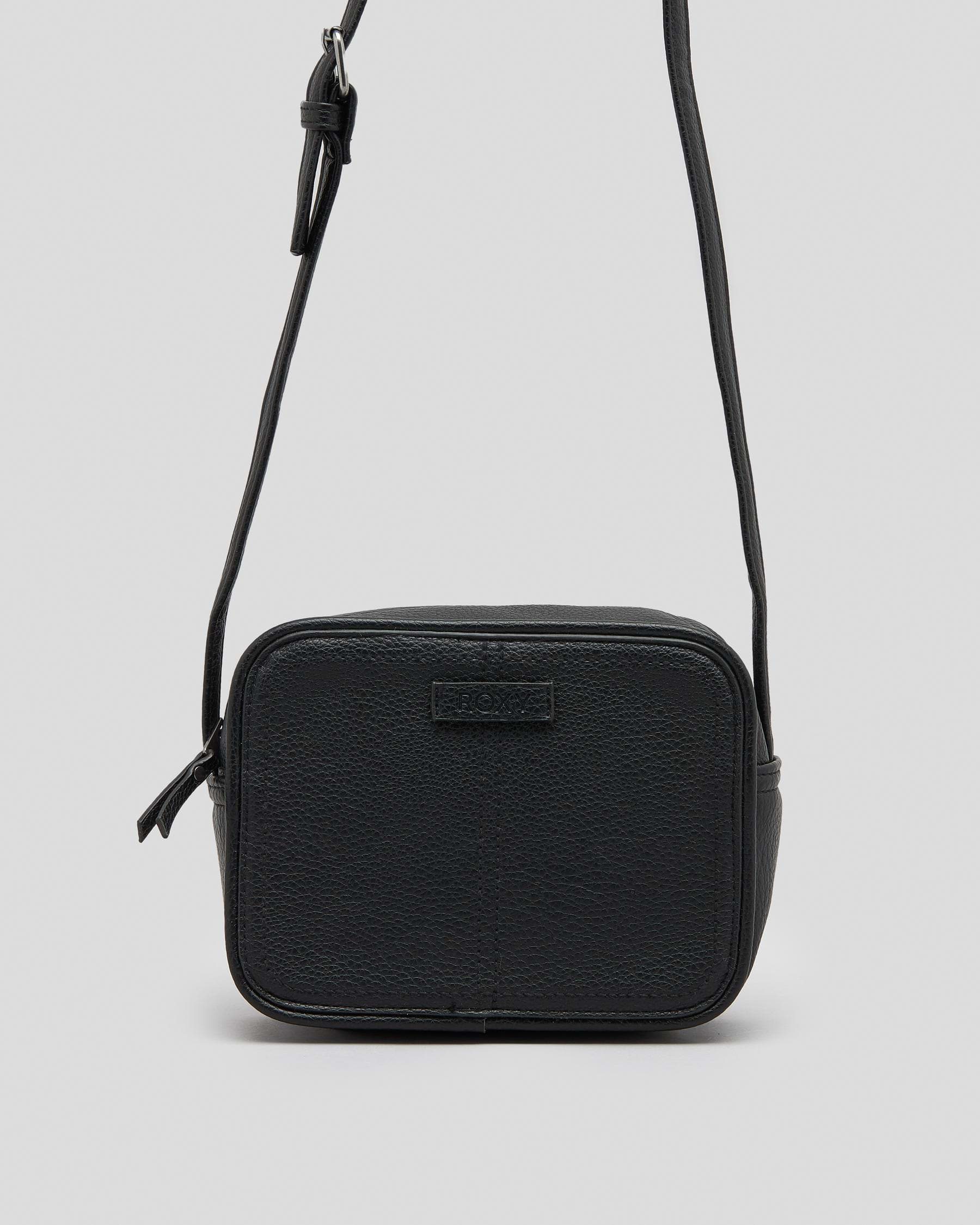Roxy Take A Break Crossbody Bag In Anthracite - Fast Shipping & Easy ...