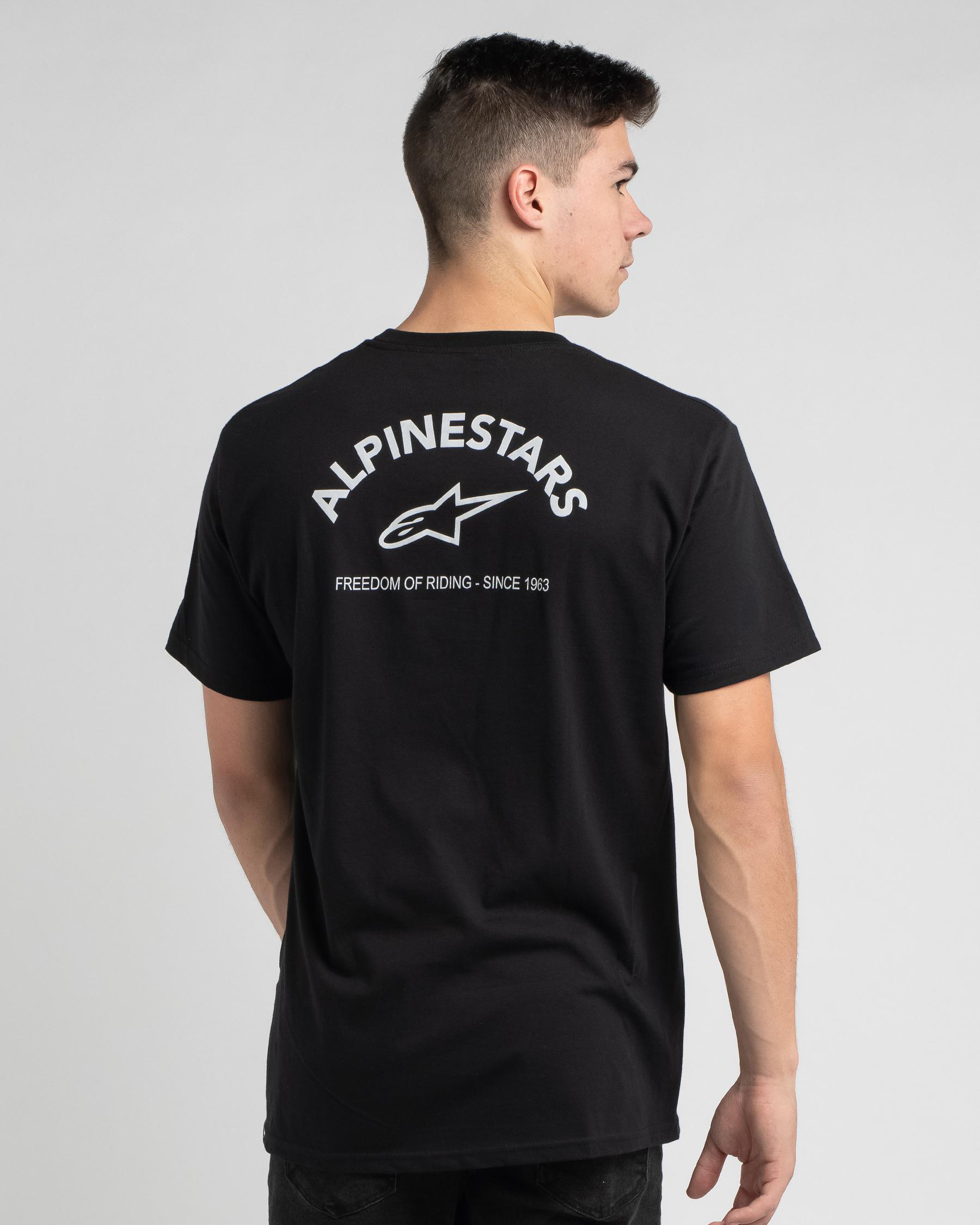 Alpinestars Men's Arced Logo T-Shirt - Classic Casual Tee