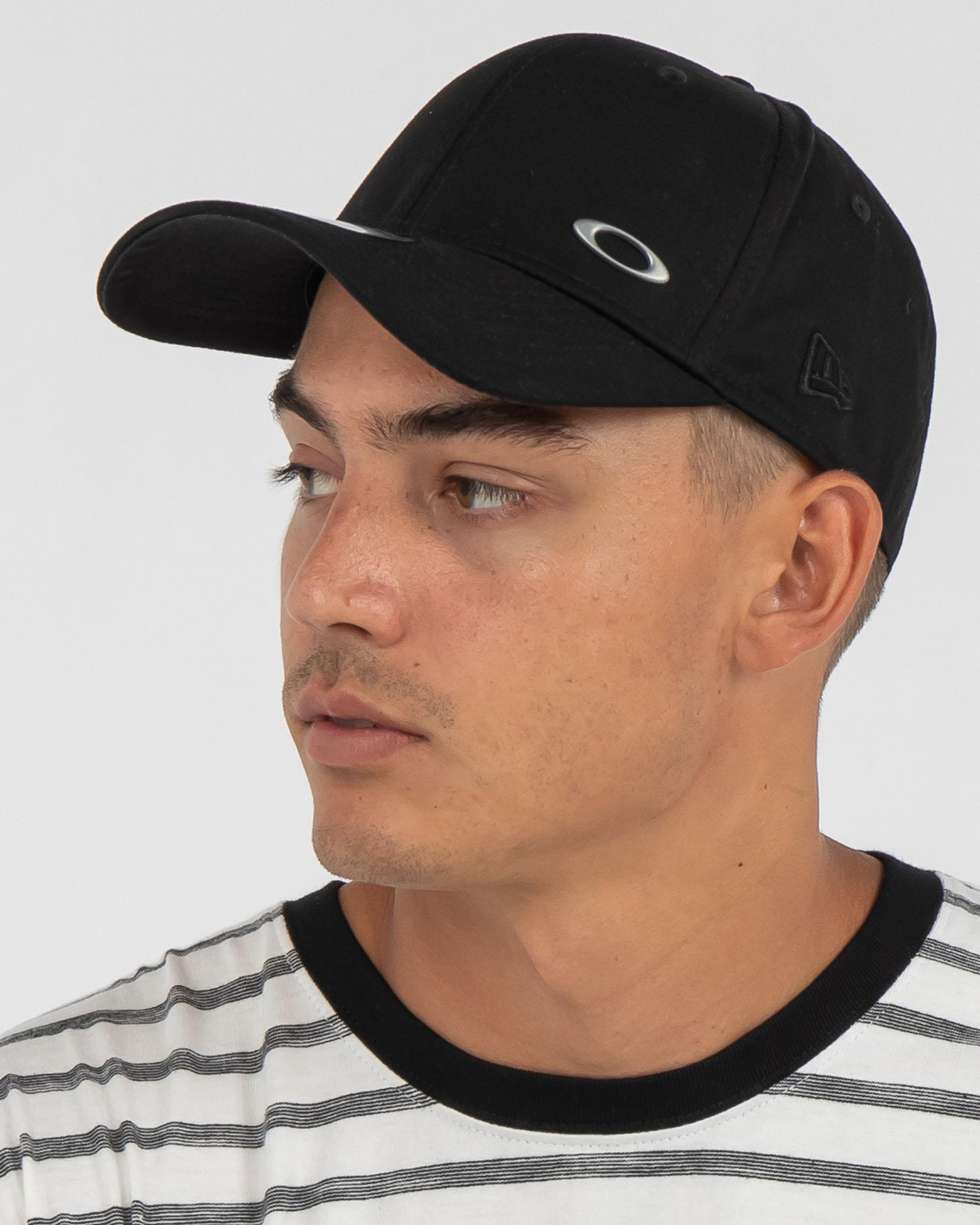 Shop Oakley Tinfoil New Era Cap In Black Fast Shipping & Easy Returns