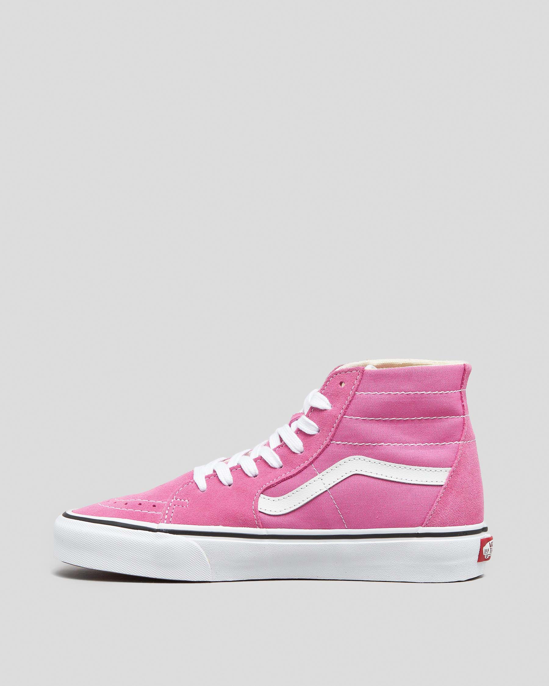 Vans Womens Sk8-Hi Tapered Shoes In Color Theory Fiji Flower - Fast ...