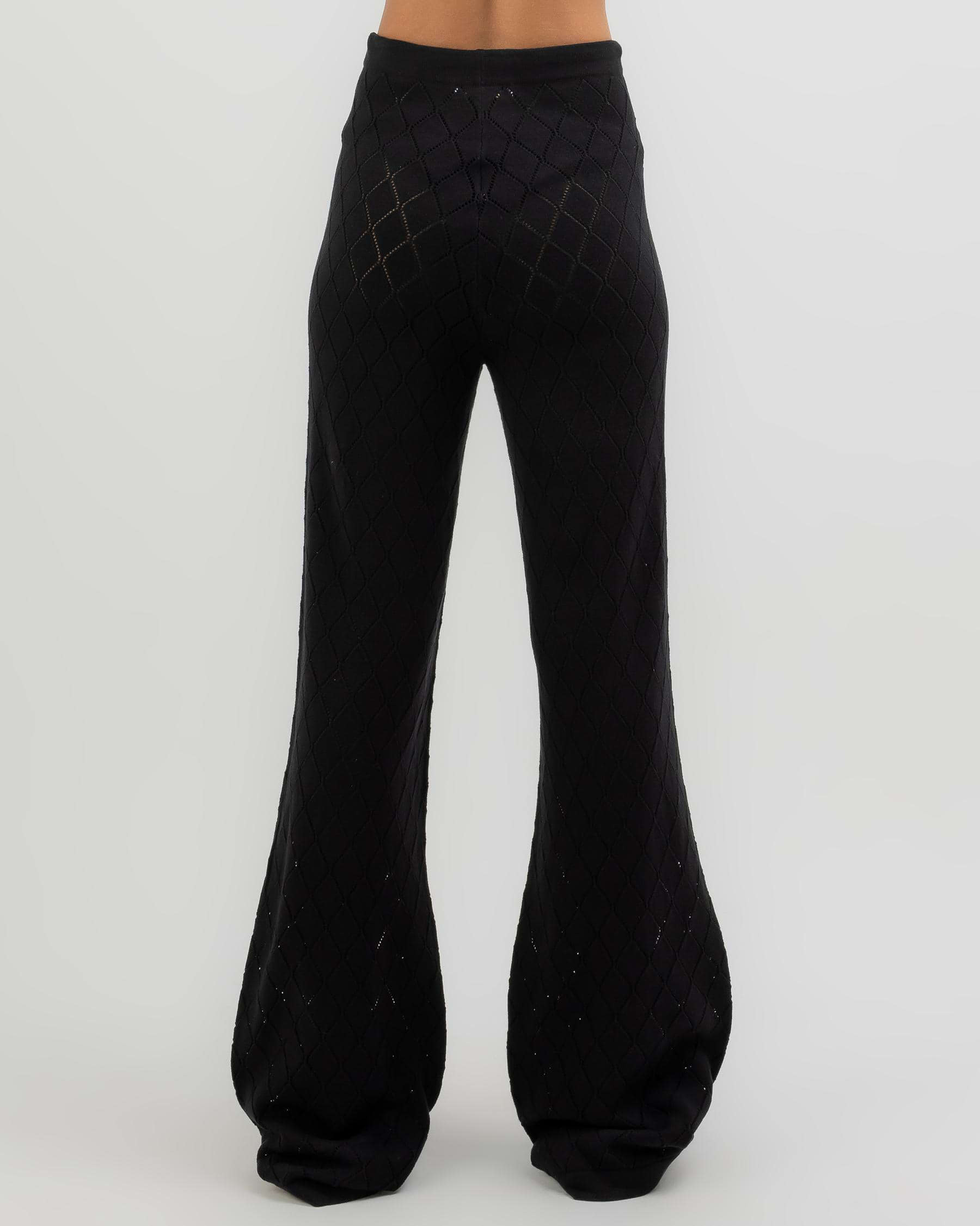 Shop Mooloola Bondi Pants In Black - Fast Shipping & Easy Returns ...