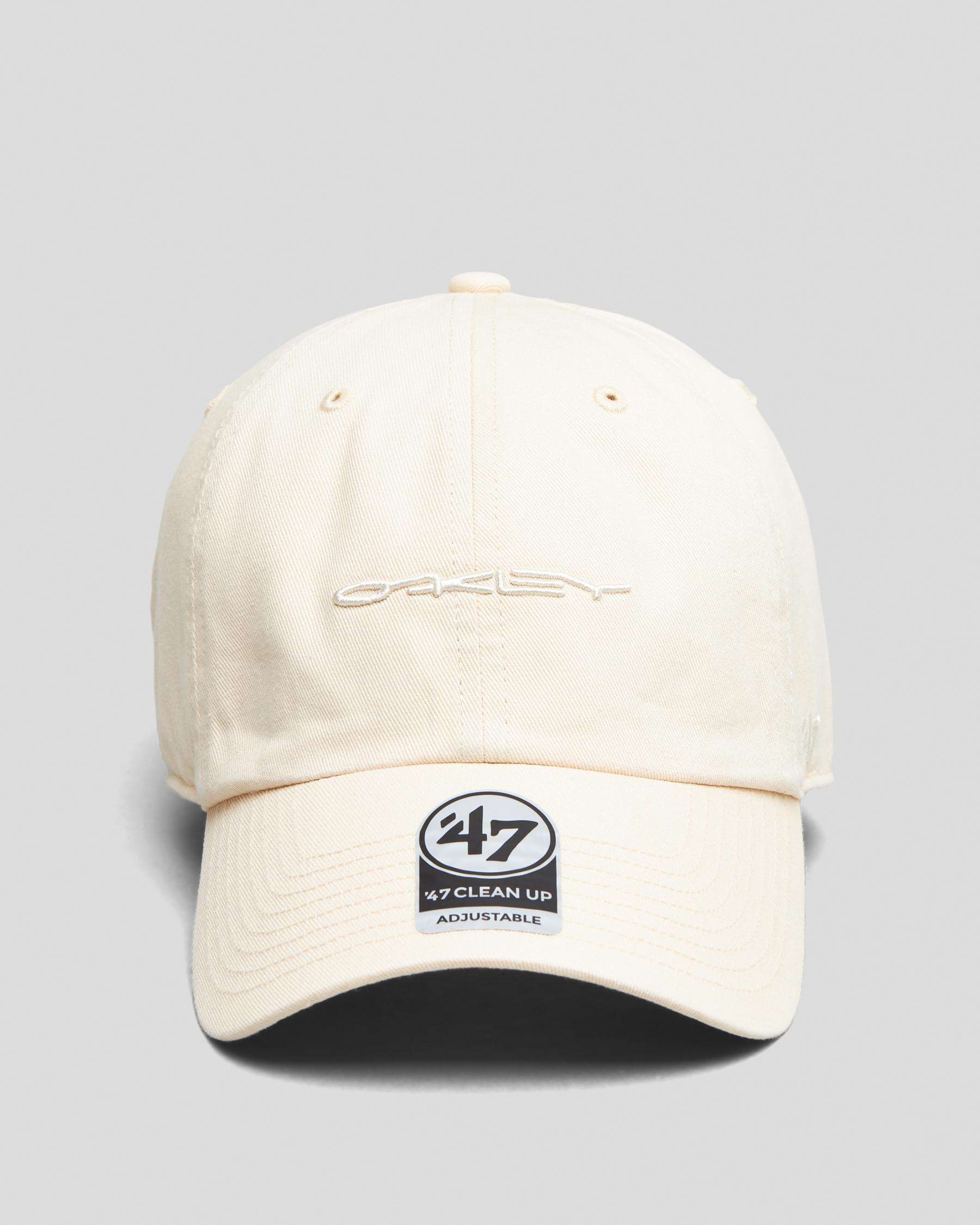 Shop Oakley 47 Soho Dad Cap In Arctic White - Fast Shipping & Easy ...