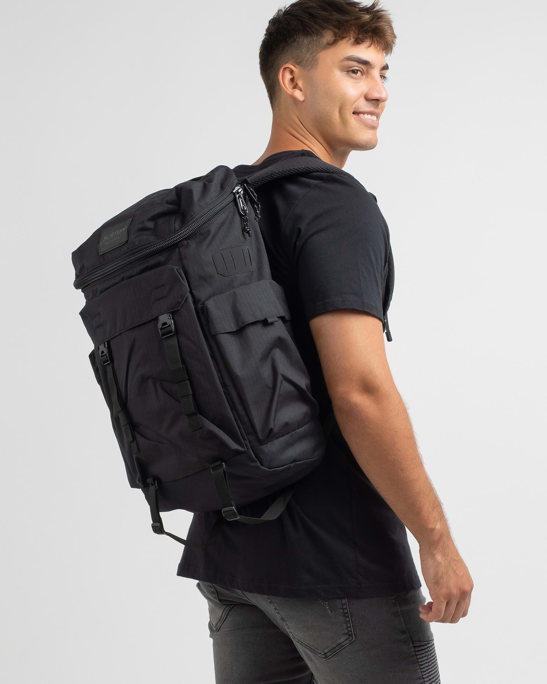 Burton Annex 2.0 28L Backpack In True Black Triple Ripstop - Fast ...