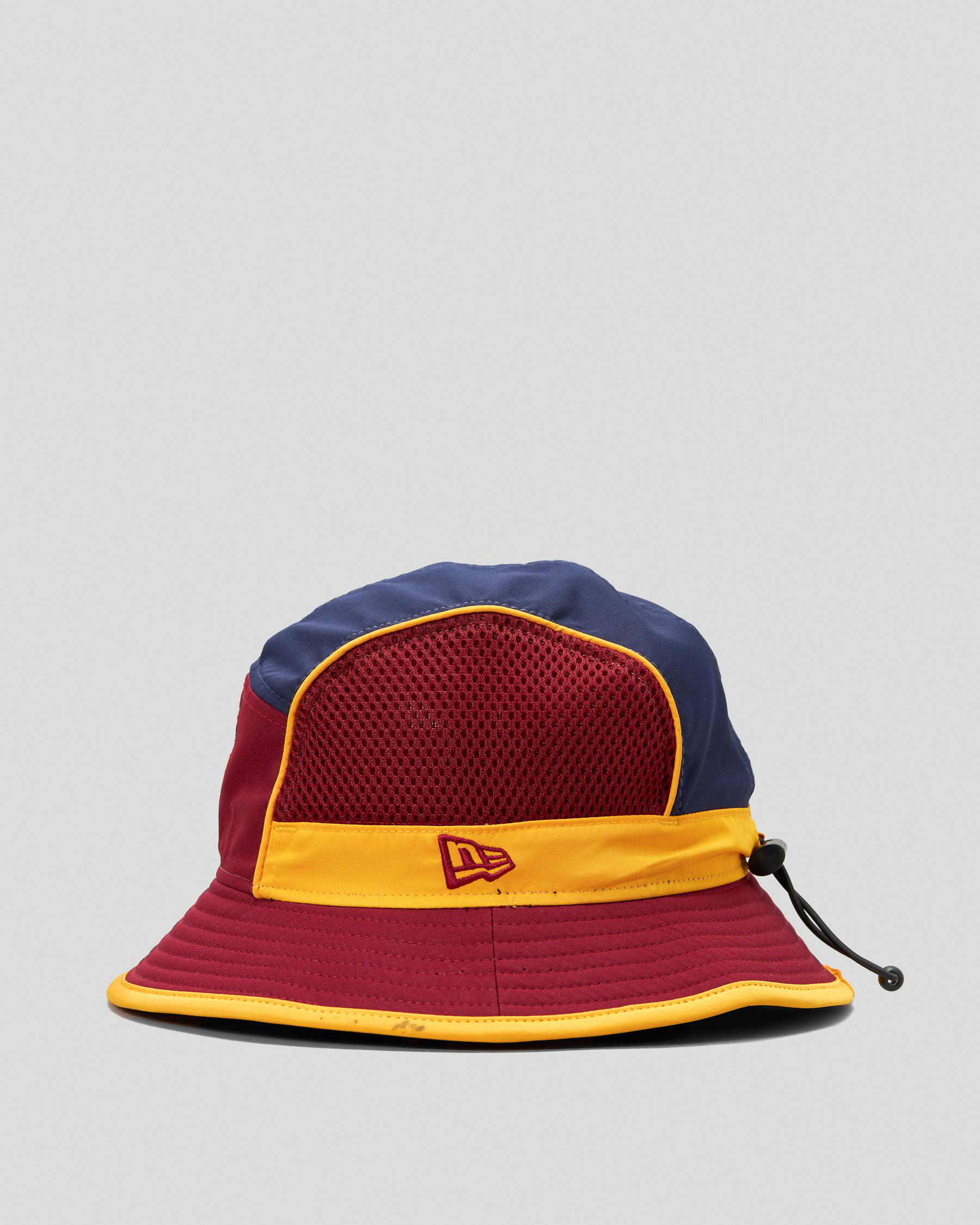 New Era Brisbane Lions Training Bucket Hat In Cardinal Fast Shipping