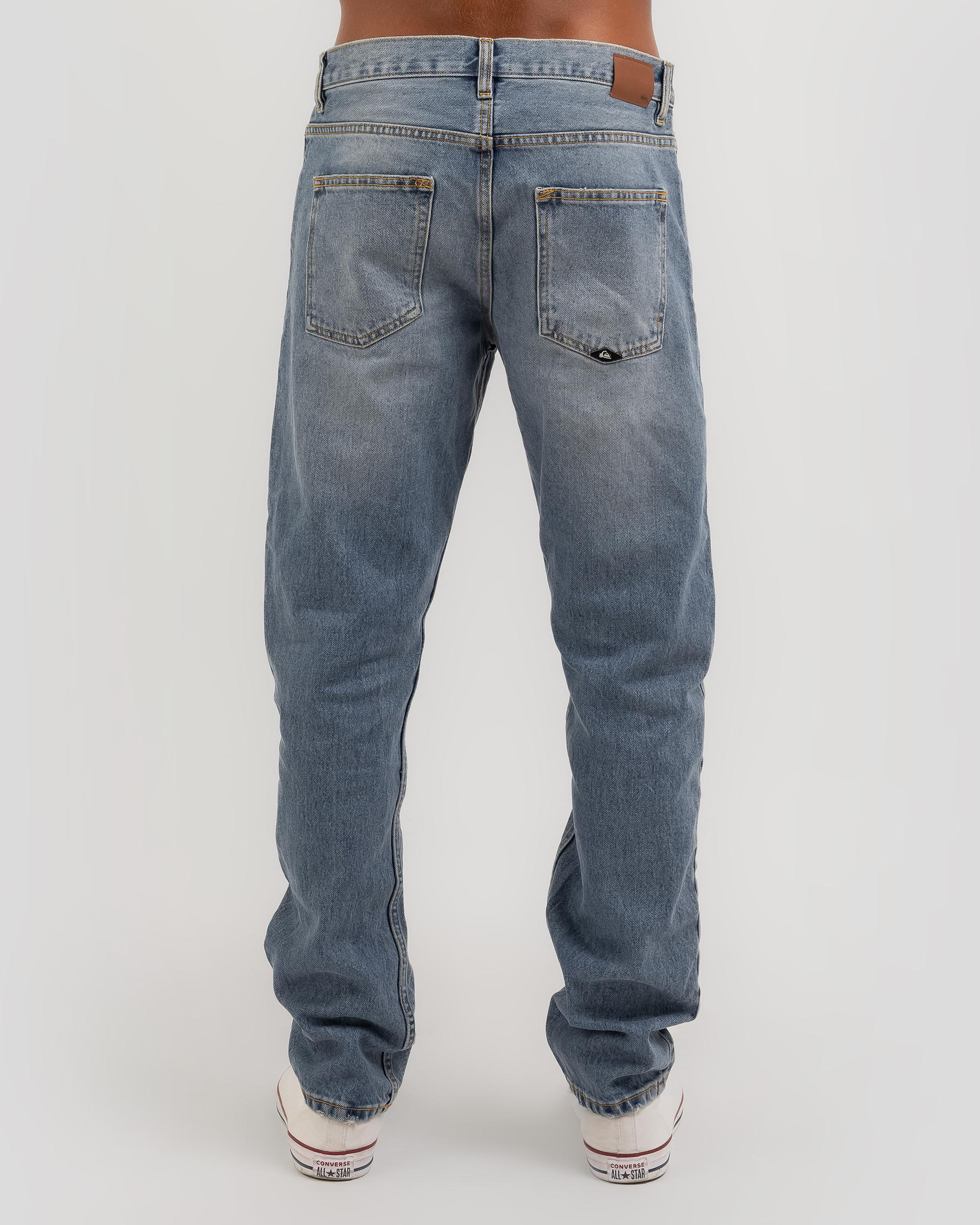 Shop Quiksilver Modern Wave Salt Water Jeans In Salt Water Fast