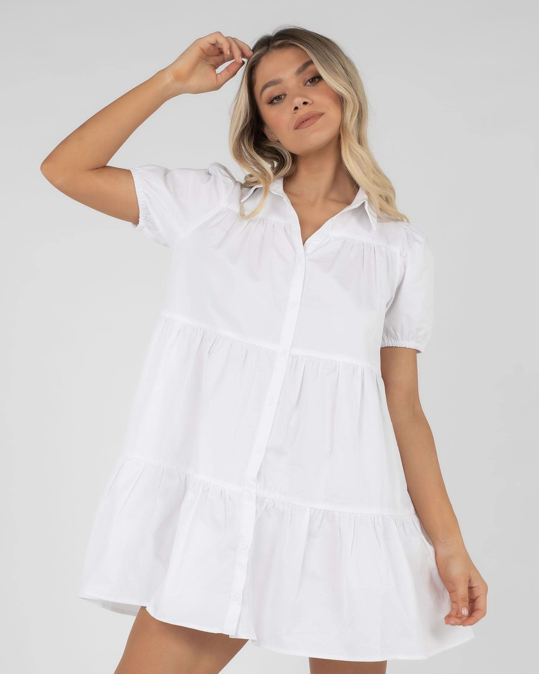 Ava And Ever Cupid Dress In White - Fast Shipping & Easy Returns - City ...