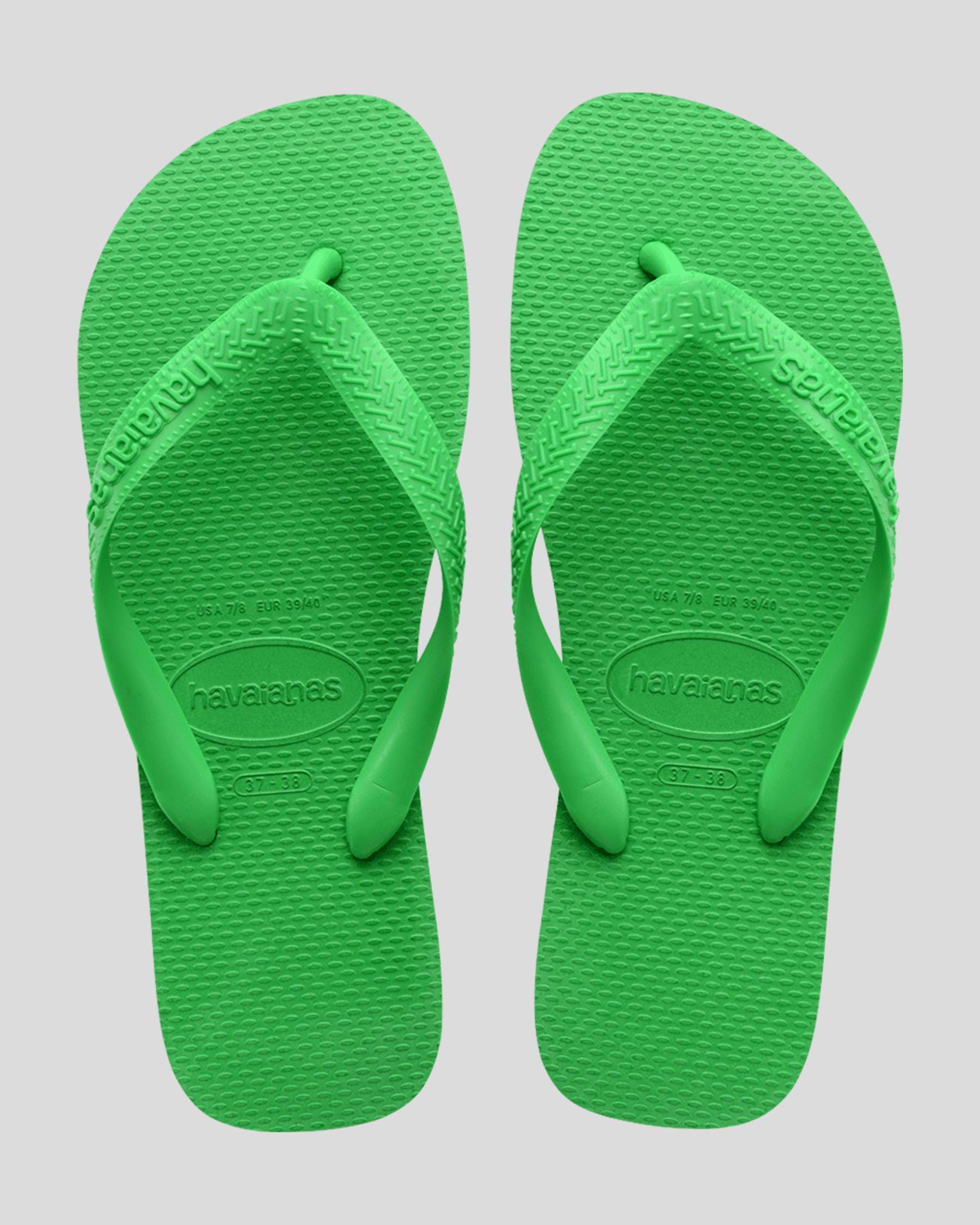 Havaianas Top Classics Thongs In Leaf Green - FREE* Shipping & Easy ...