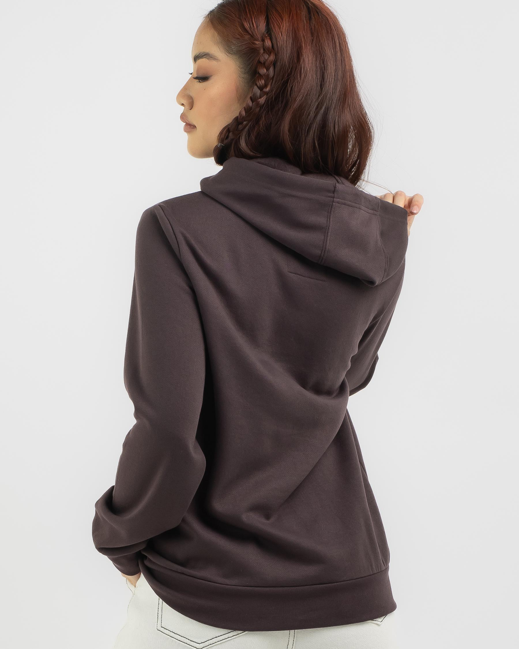 Fox Snow Pattern Print Women Pullover Hoodie