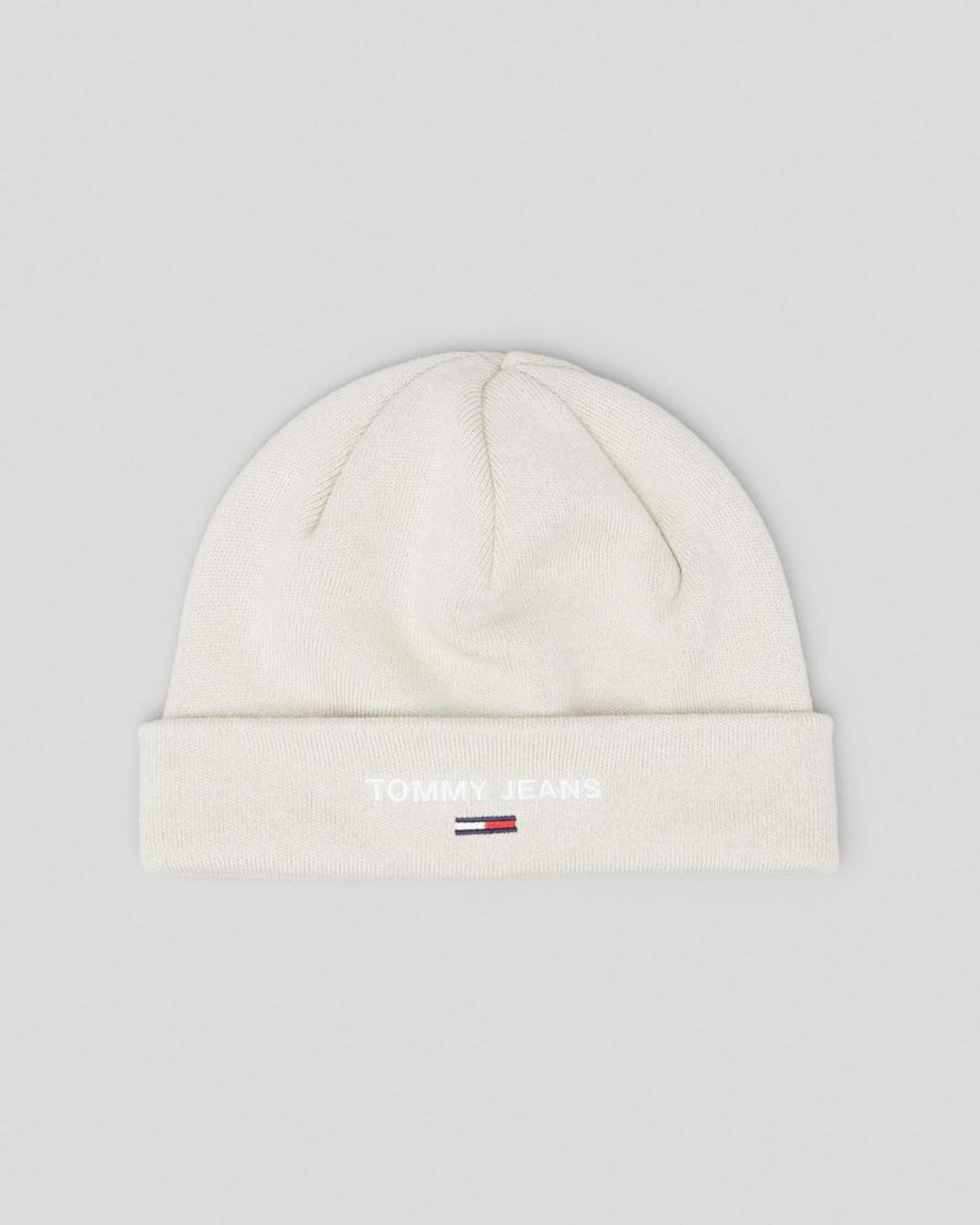 Tommy Hilfiger Sport Beanie In Stony 