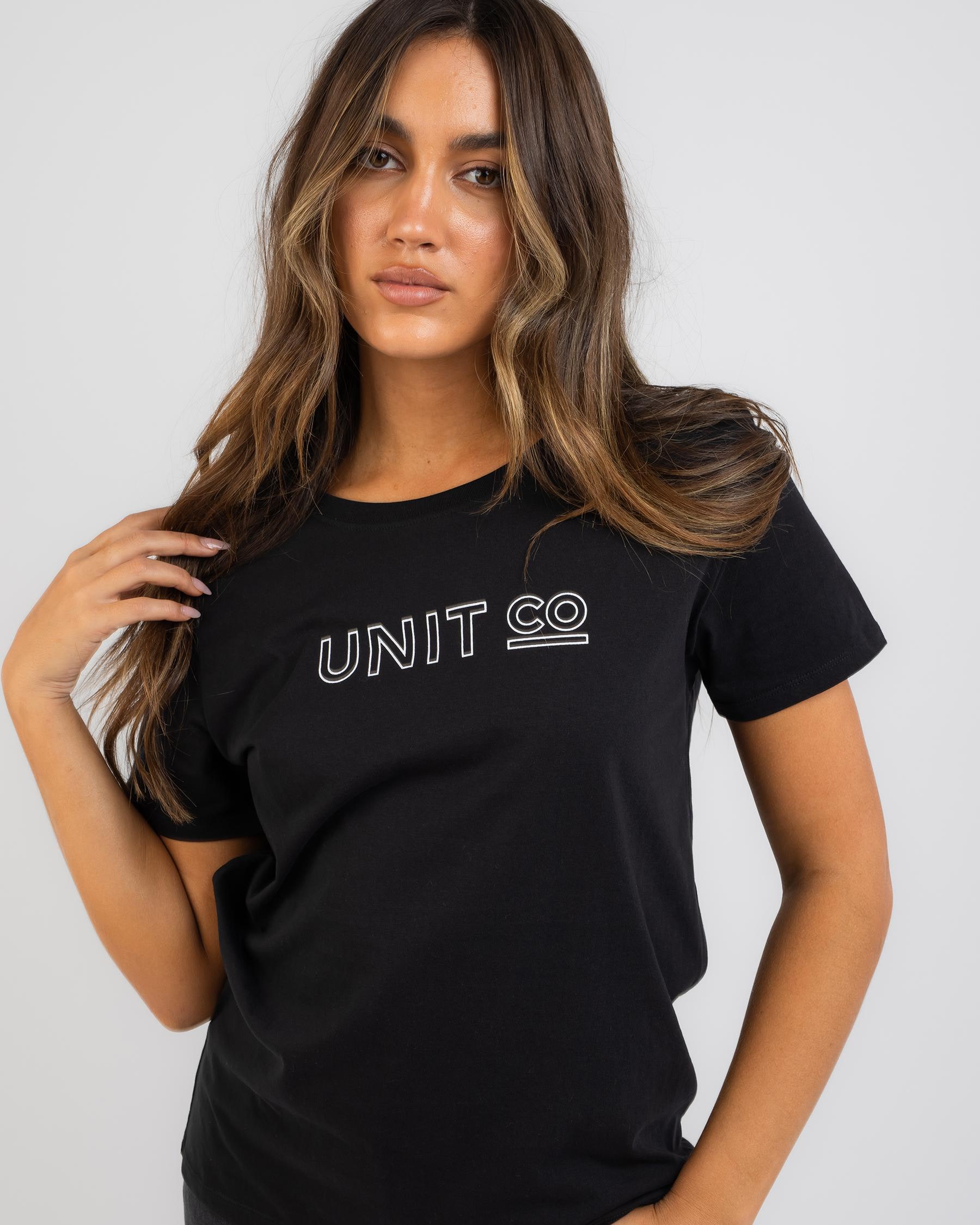 Unit Womens Tint T-Shirt In Black - Fast Shipping & Easy Returns - City ...