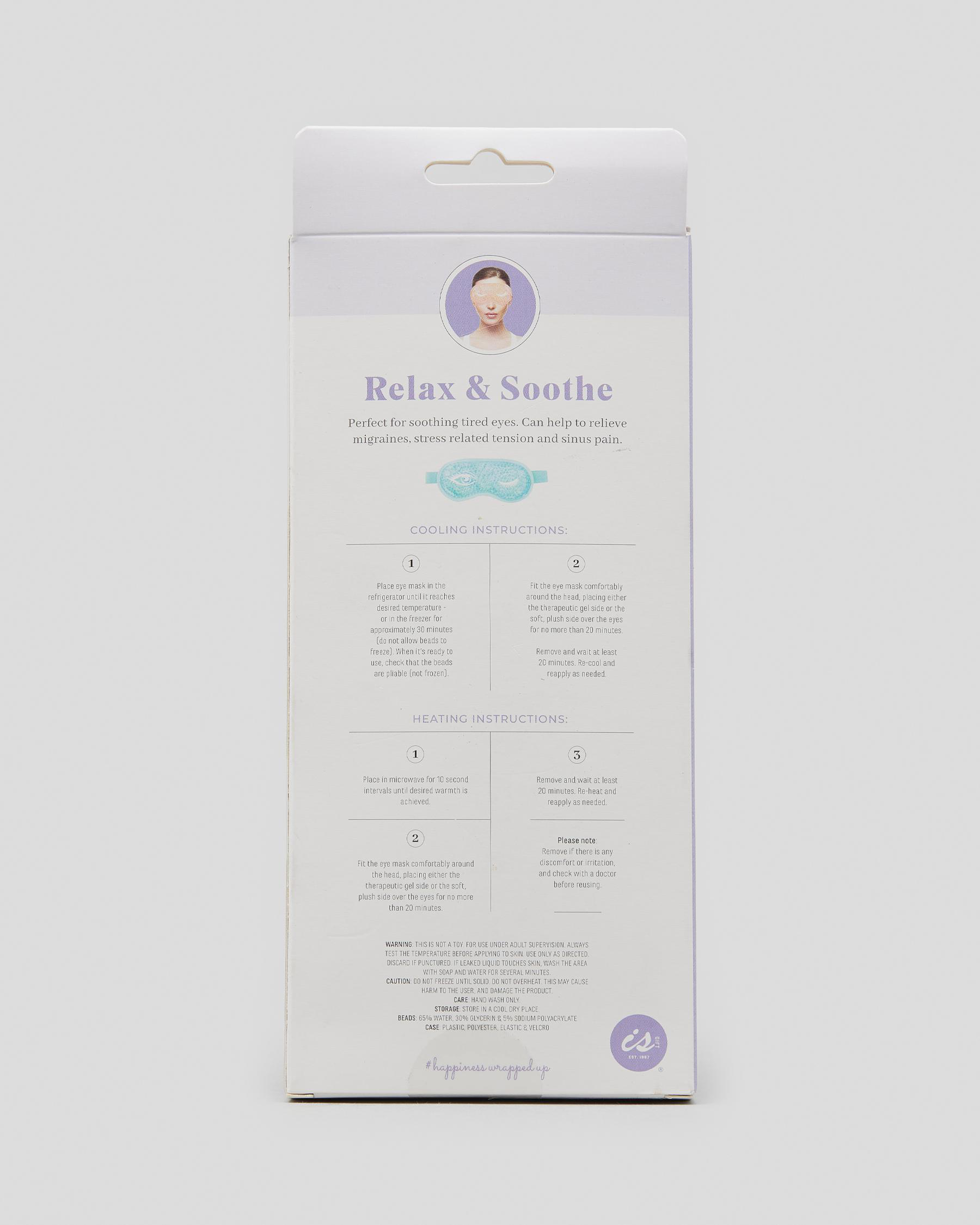 Shop Get It Now Bliss Eye Mask In Blue Fast Shipping & Easy Returns