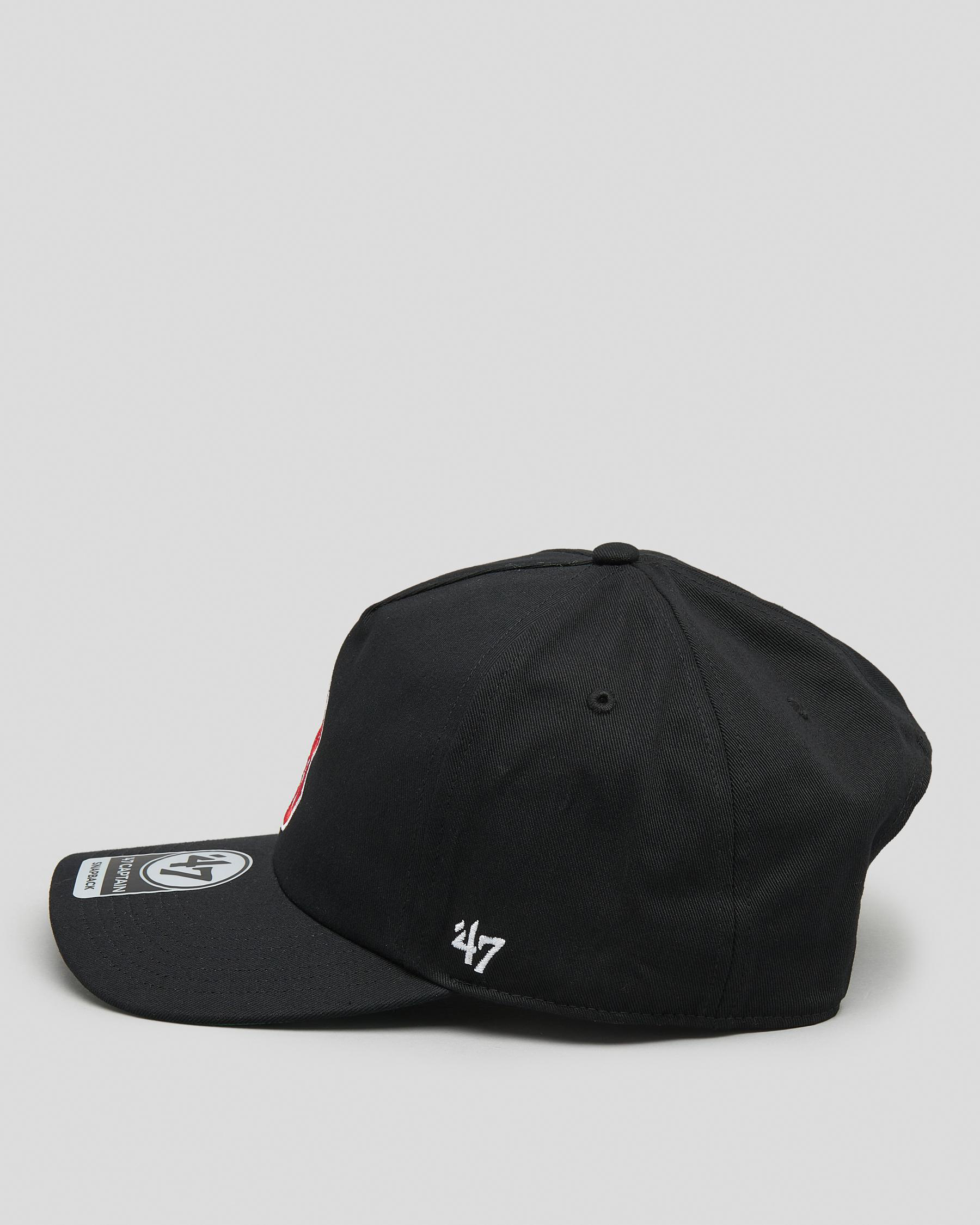 Shop Forty Seven Boston Red Sox Nantasket 47 Captain Cap In Black/team