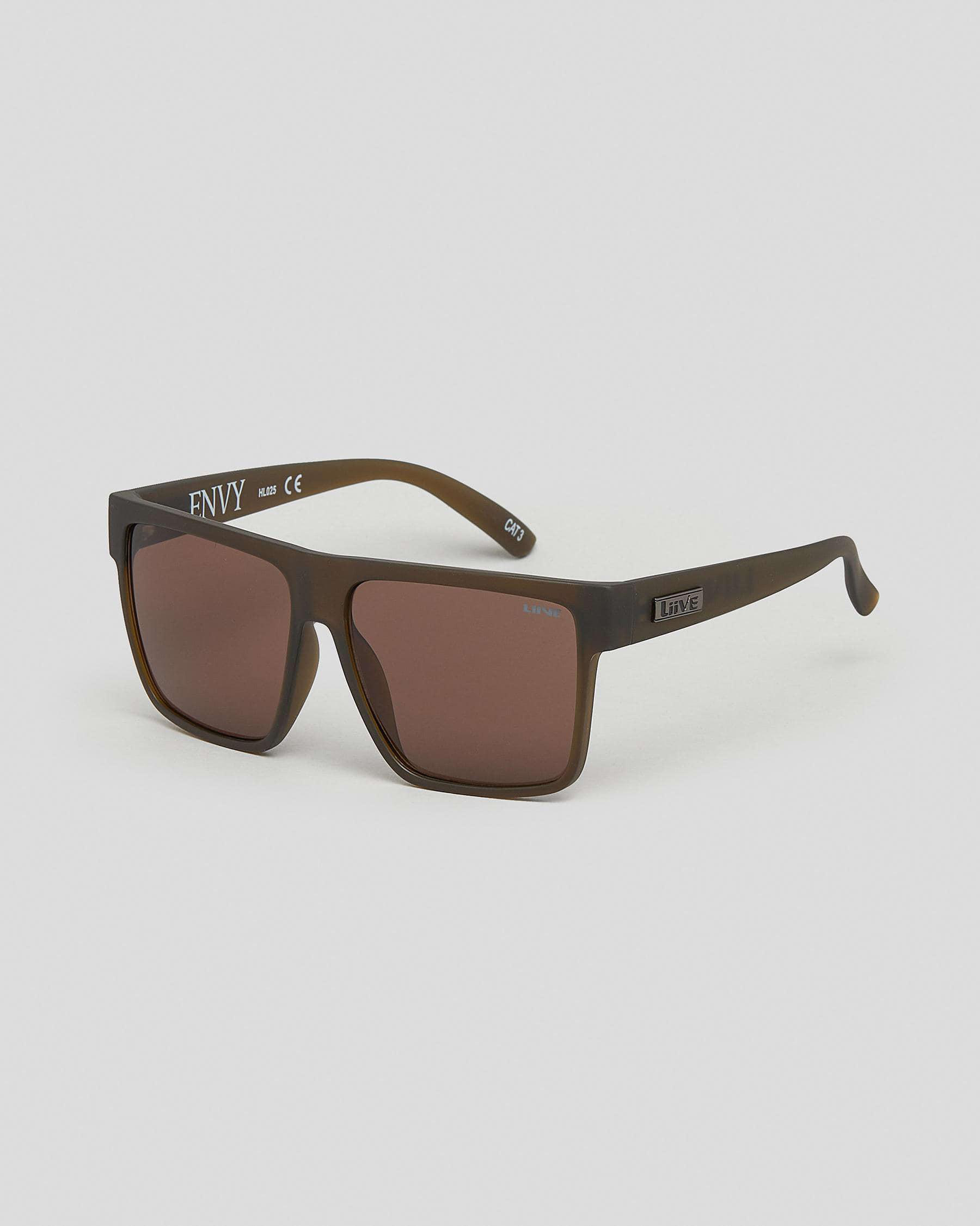 Shop Liive Envy Sunglasses In Matt Beer Fast Shipping & Easy Returns