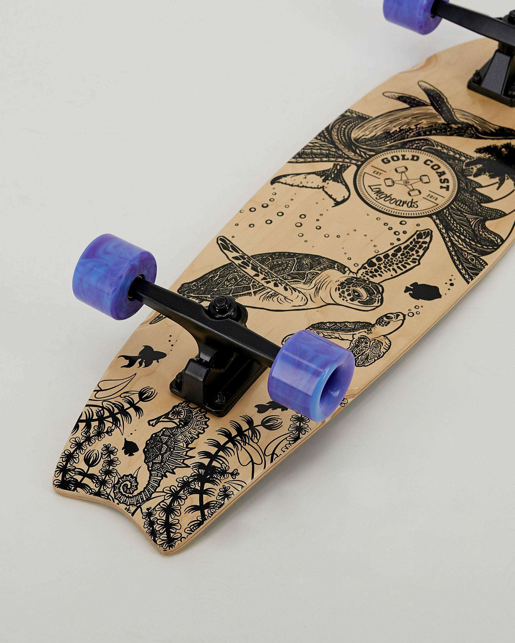 Shop Gold Coast Longboards Wanderlust Surf Skate Cruiser Skateboard In