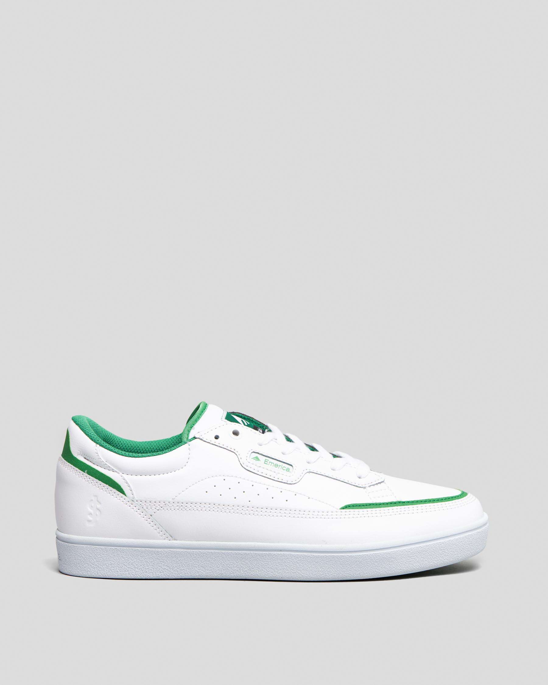 Emerica The Gamma Shake Junt Shoes In White - Fast Shipping & Easy ...