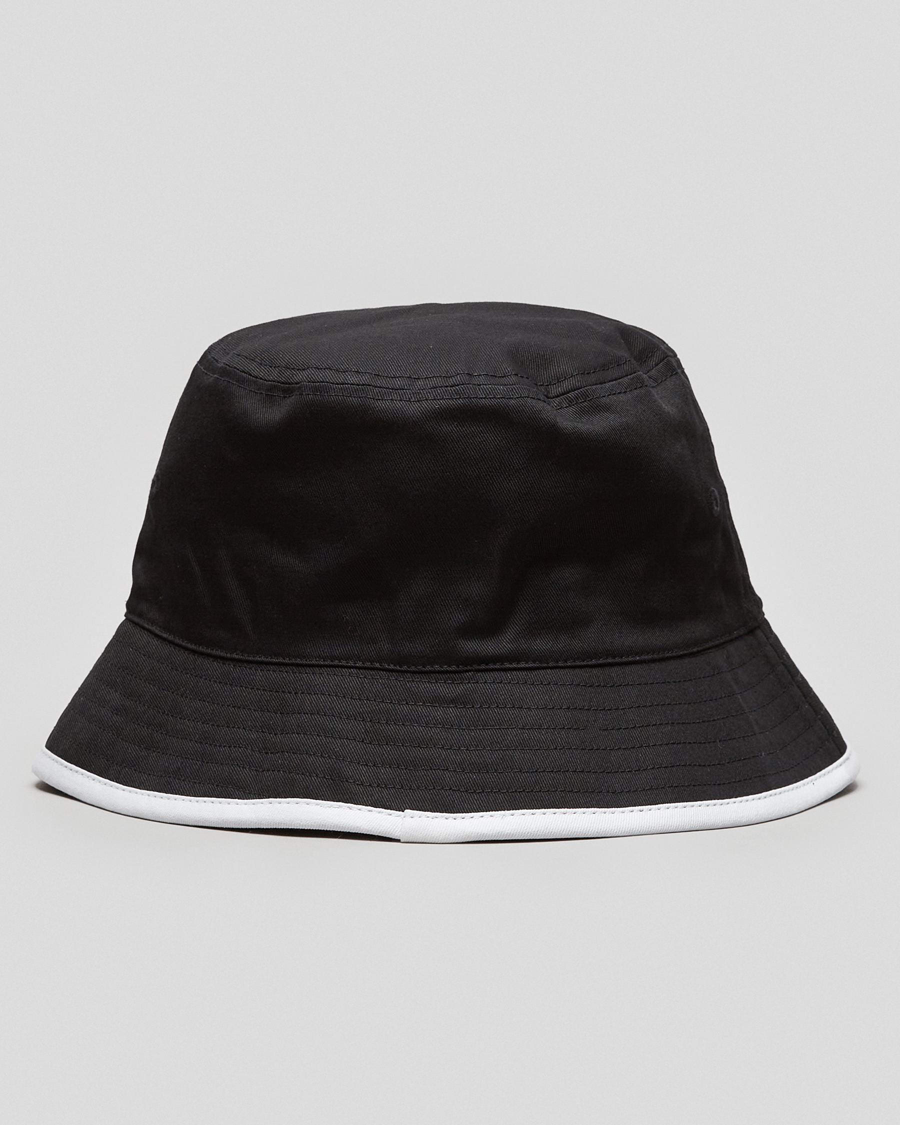 Calvin Klein Institutional Bucket Hat In Black - Fast Shipping & Easy ...