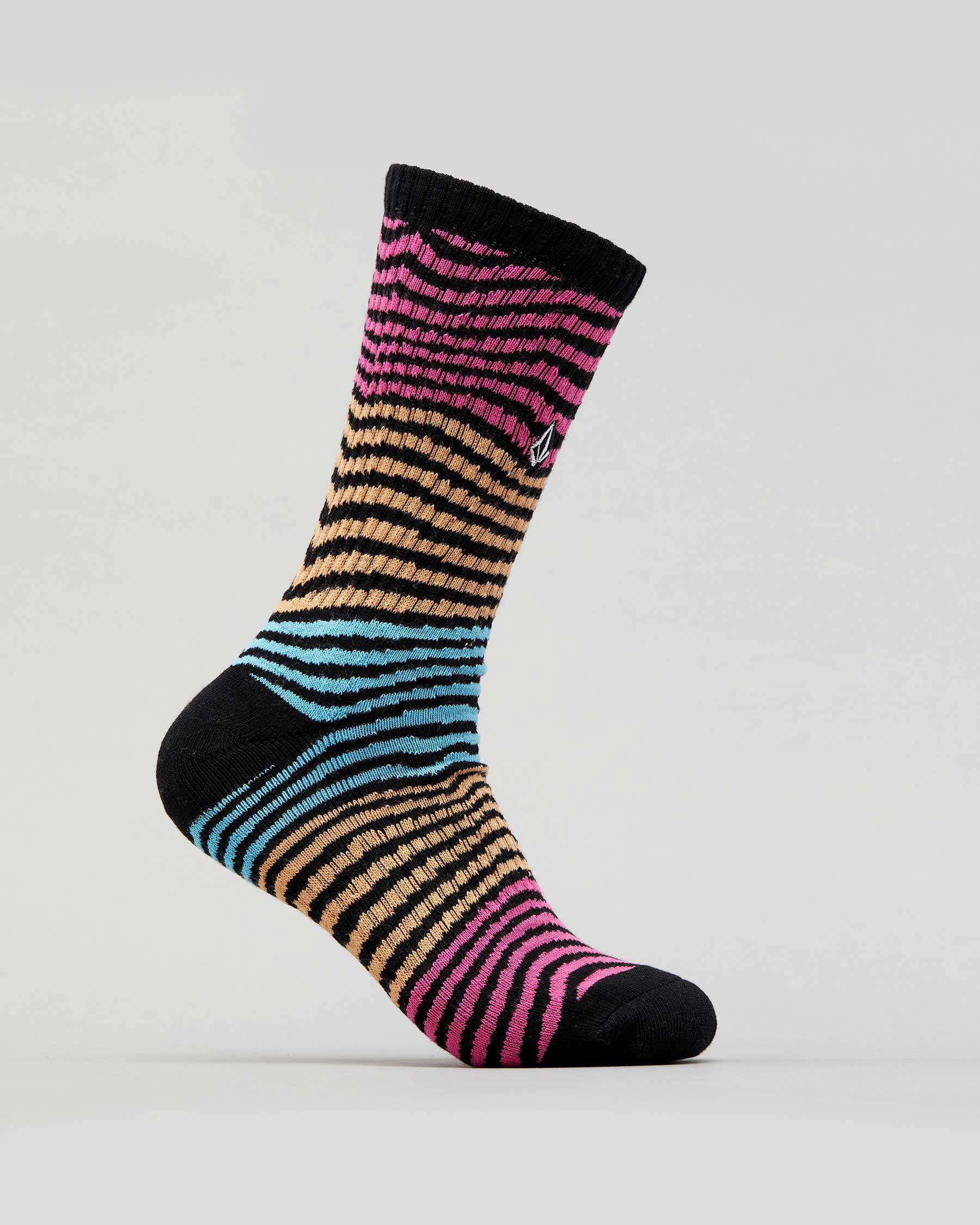 Shop Volcom Vibes Socks In Pink - Fast Shipping & Easy Returns - City ...