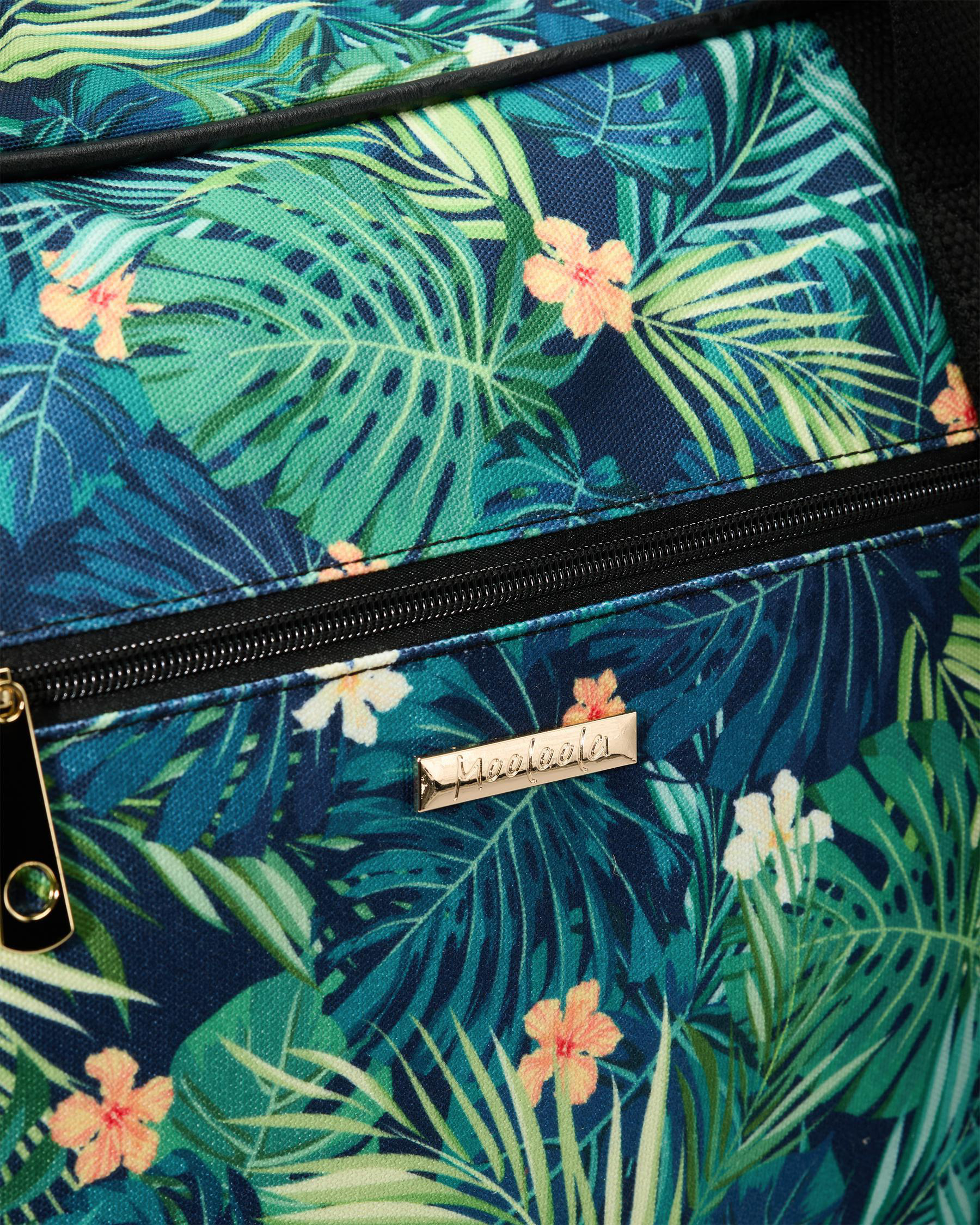 Shop Mooloola Asher Travel Bag In Black/green Fast Shipping & Easy