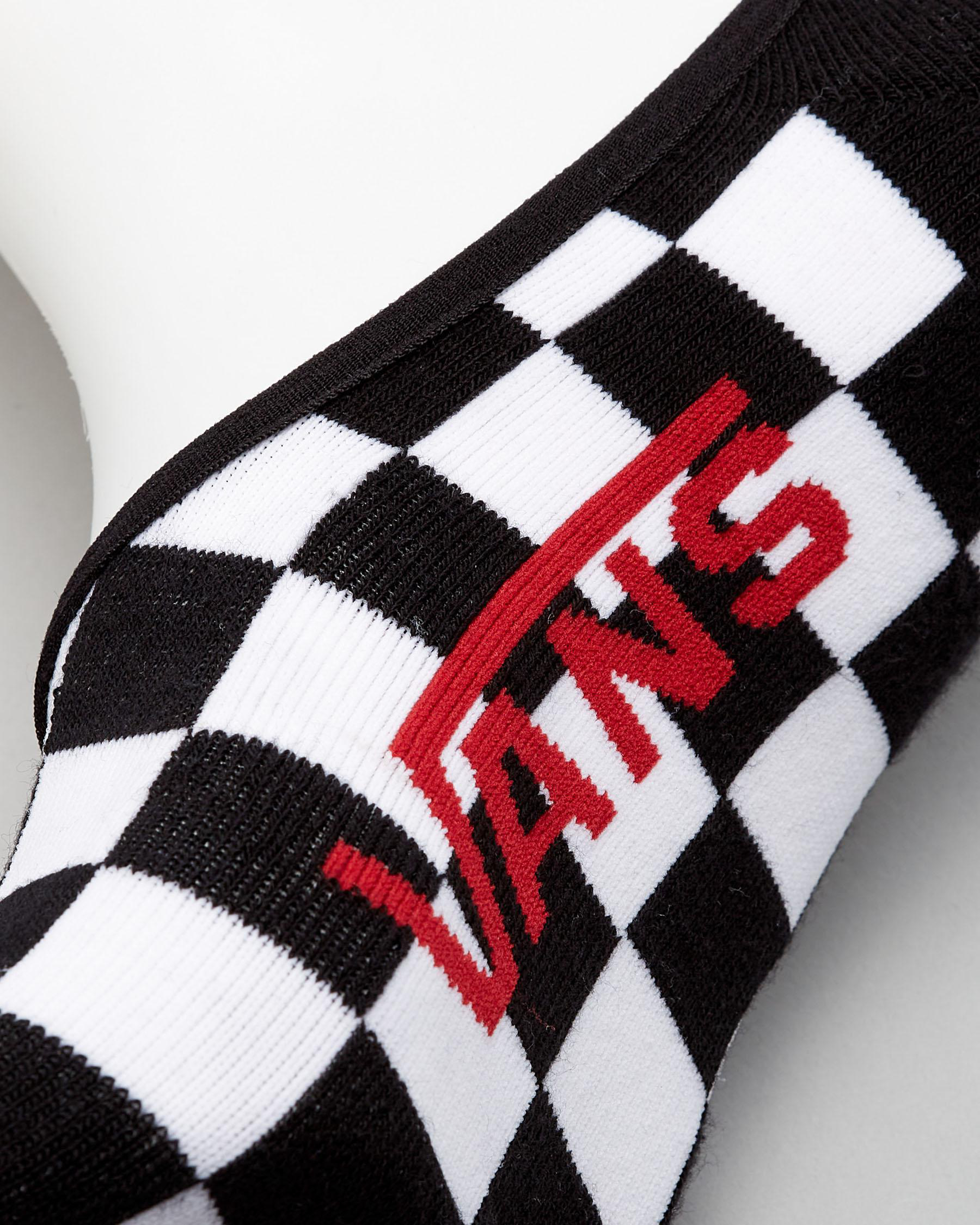 Shop Vans Womens Classic Super No Shows Sock Pack In Red Fast Shipping & Easy Returns City