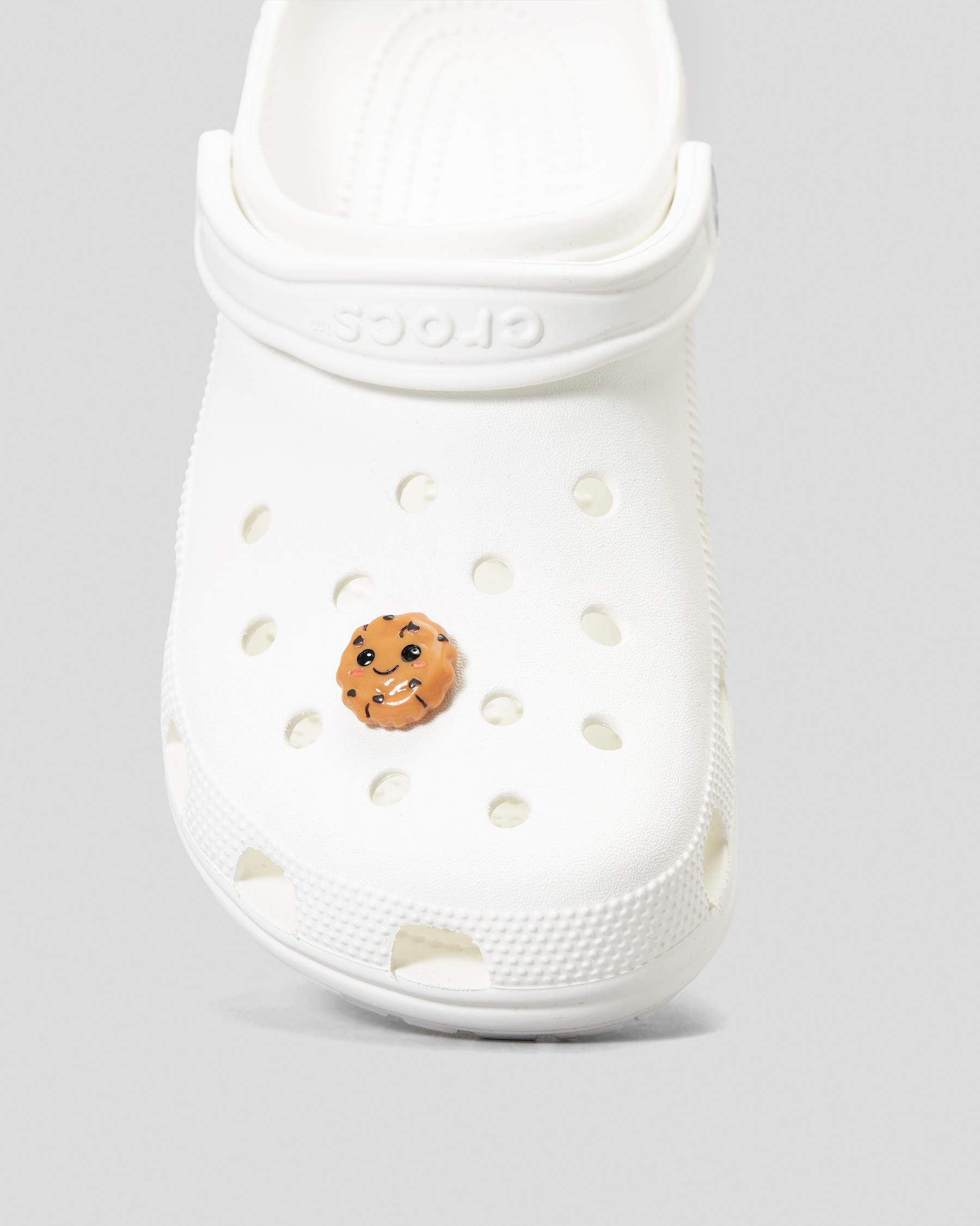 Crocs Cutesy Chocolate Chip Cookie Jibbitz In Multi FREE* Shipping