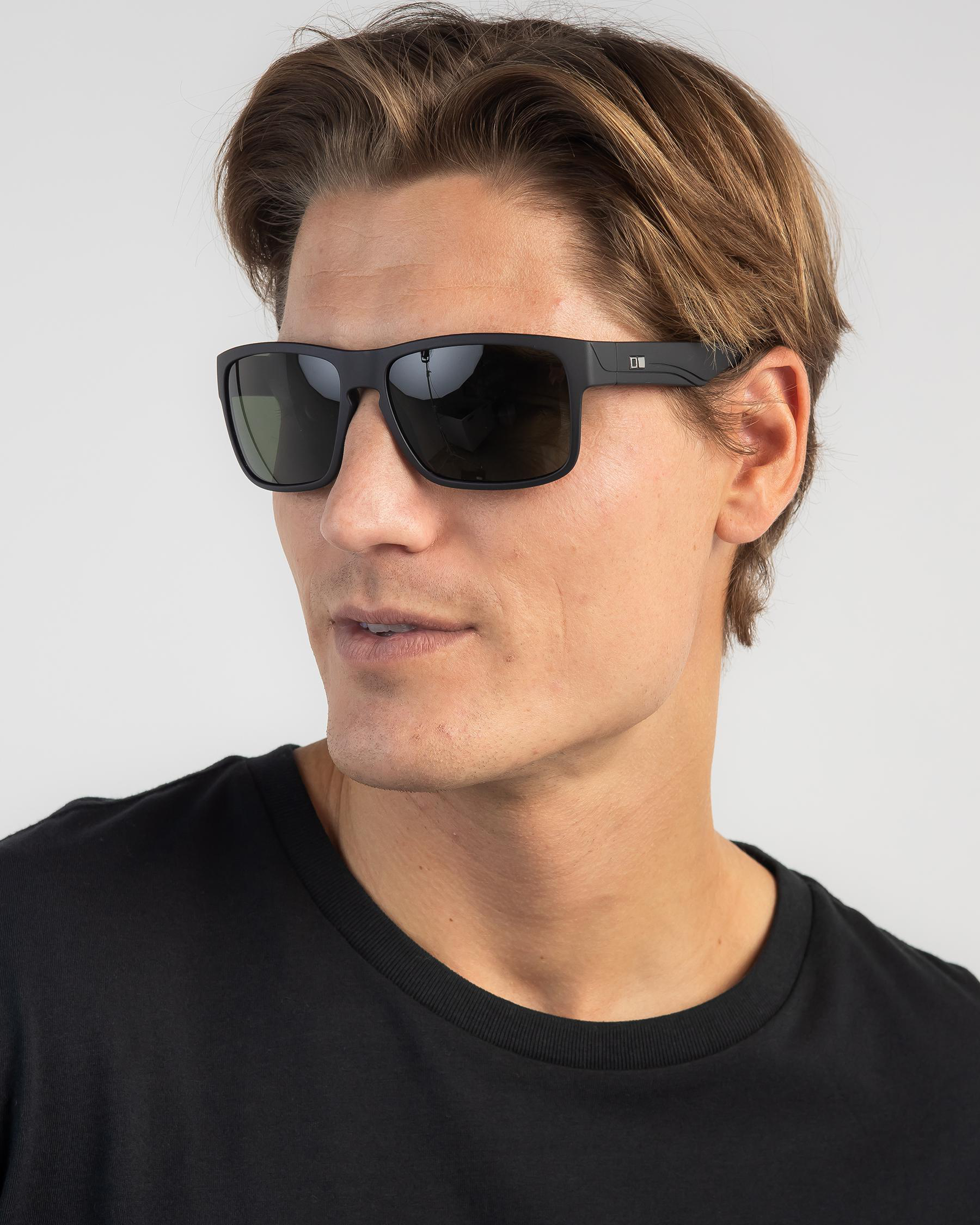 Shop Otis Rambler Sunglasses In Matte Black/grey Fast Shipping & Easy