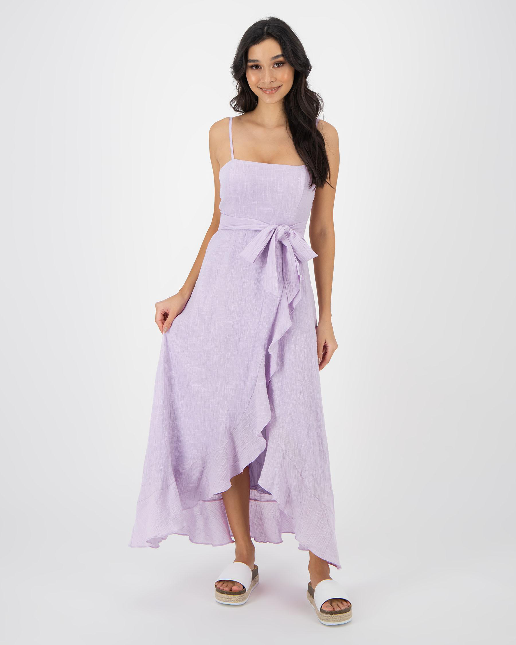 Mooloola Edith Maxi Dress In Lilac 