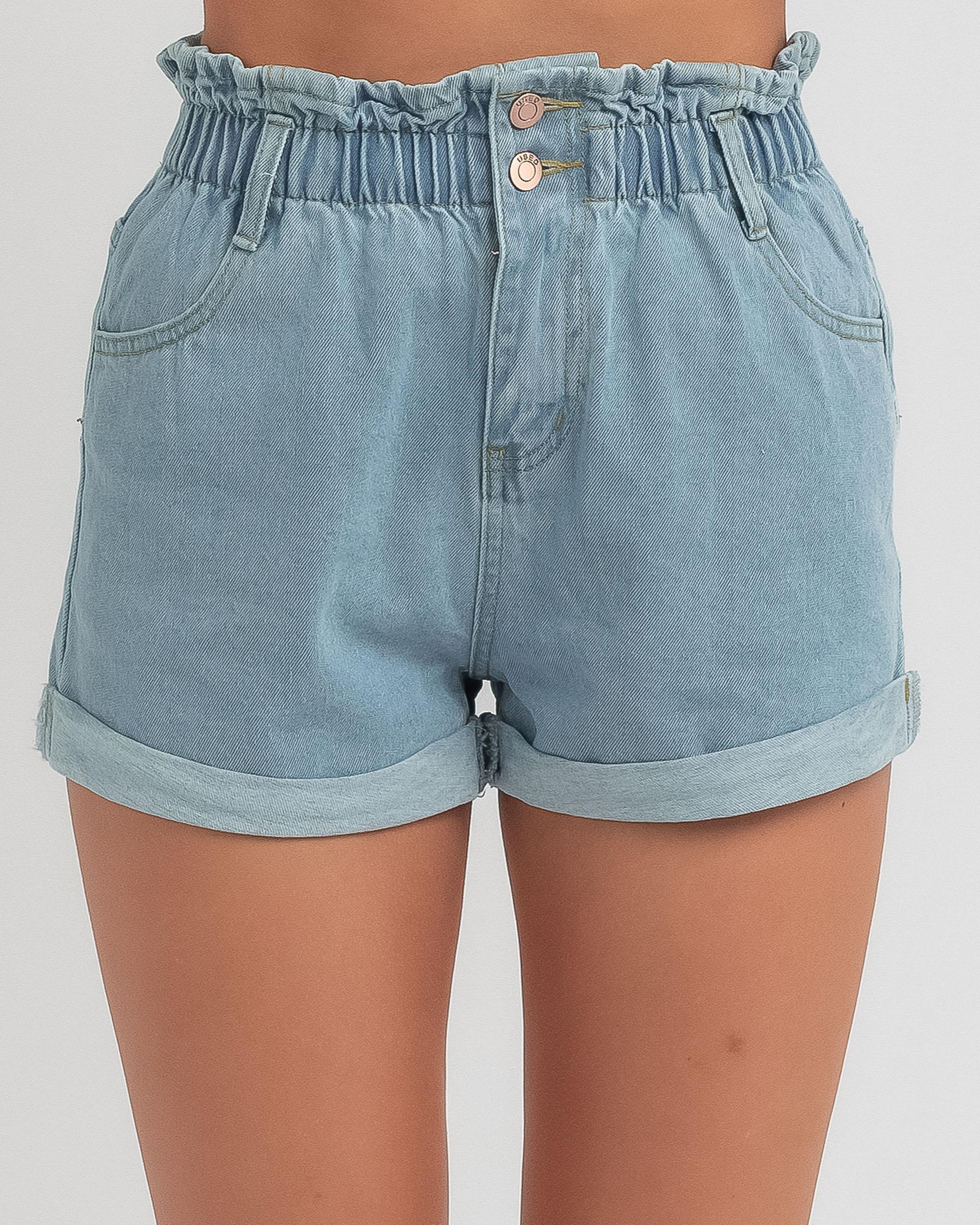 Used Burleigh Shorts In Mid Blue | City 