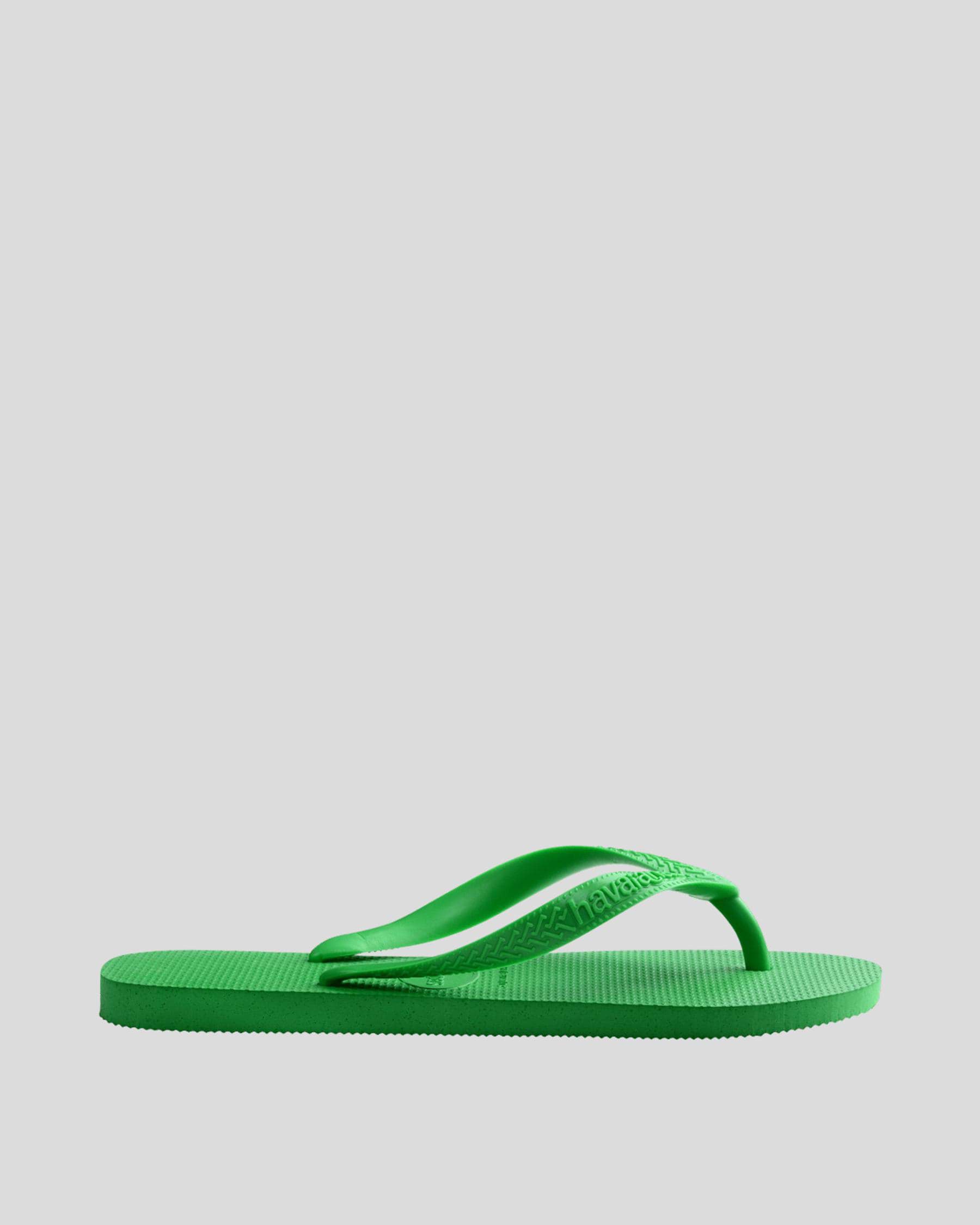 Havaianas Top Classics Thongs In Leaf Green - Fast Shipping & Easy ...