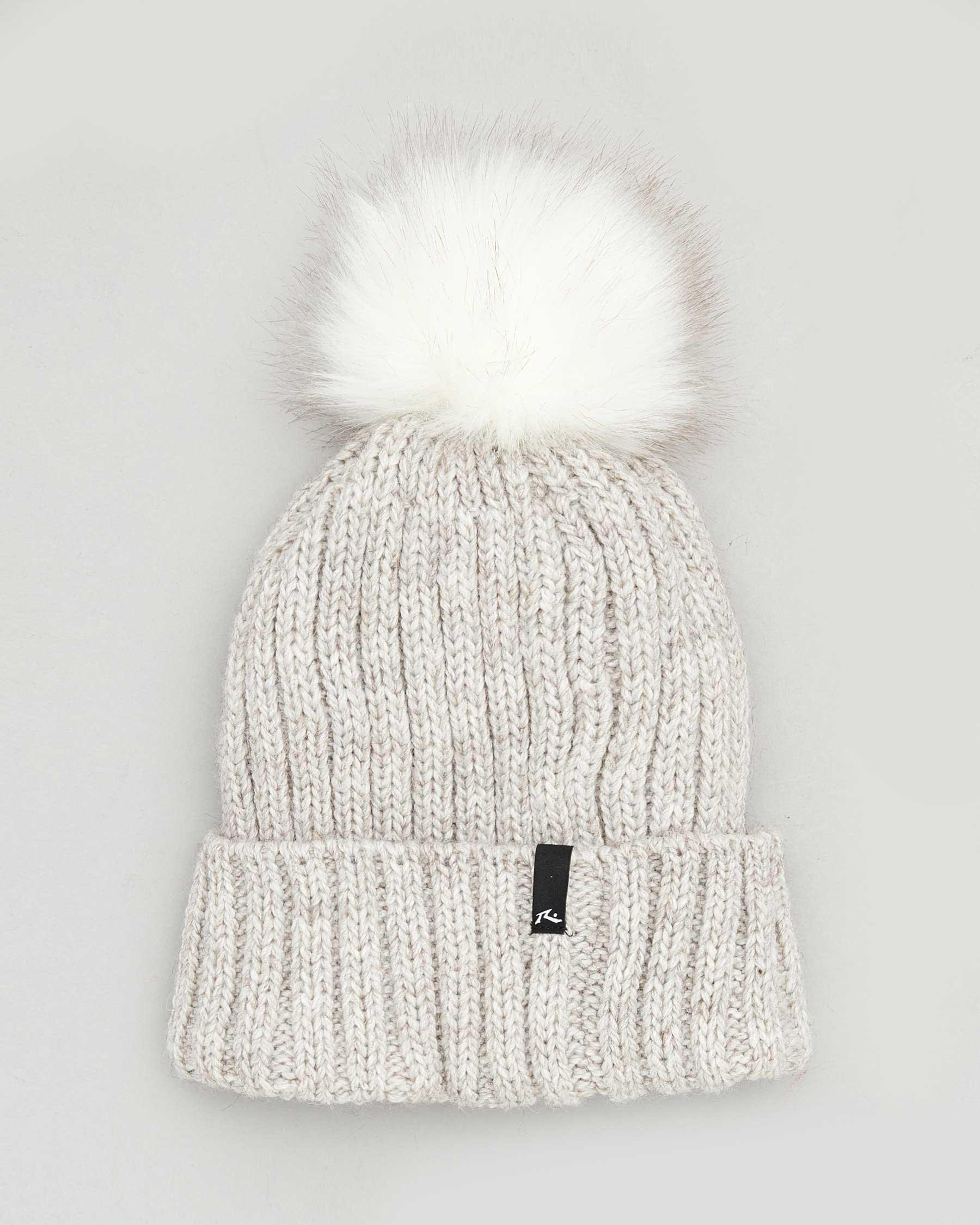 Shop Rusty Homeslice Beanie In Vintage Cream Fast Shipping & Easy