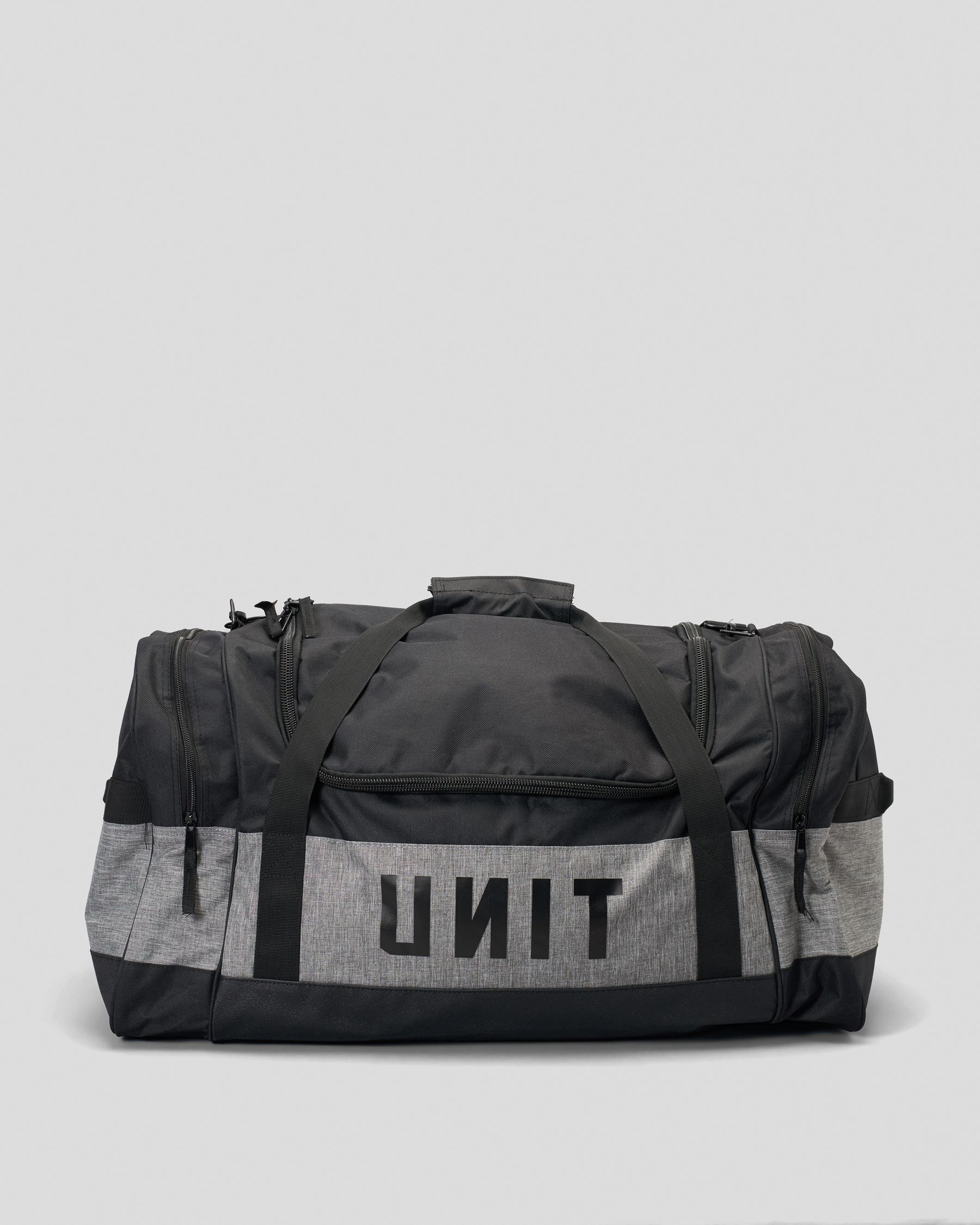 Shop Unit Tour Large Duffle Bag In Charcoal Fast Shipping & Easy