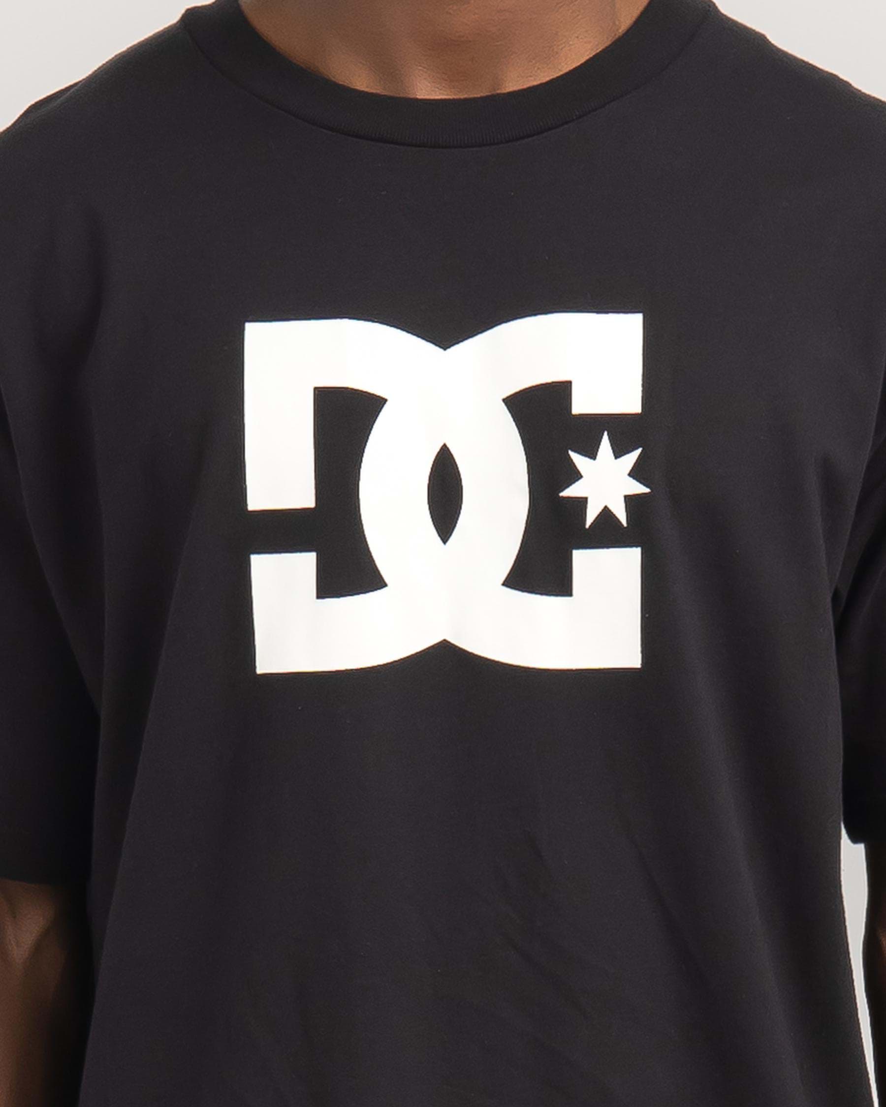 DC Shoes Star T-Shirt In Black - Fast Shipping & Easy Returns - City ...