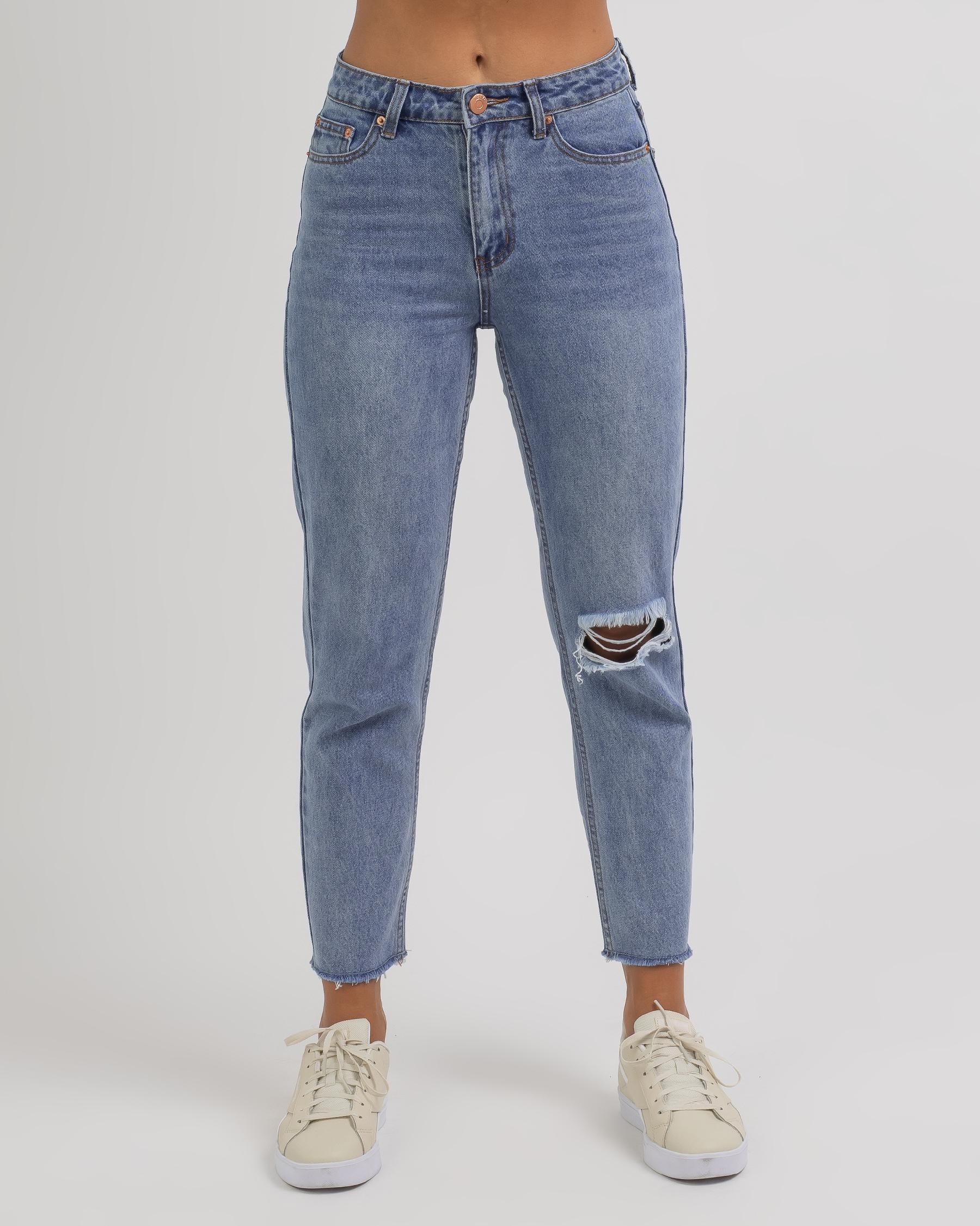 Used Billie Jeans In Mid Blue - Fast Shipping & Easy Returns - City ...