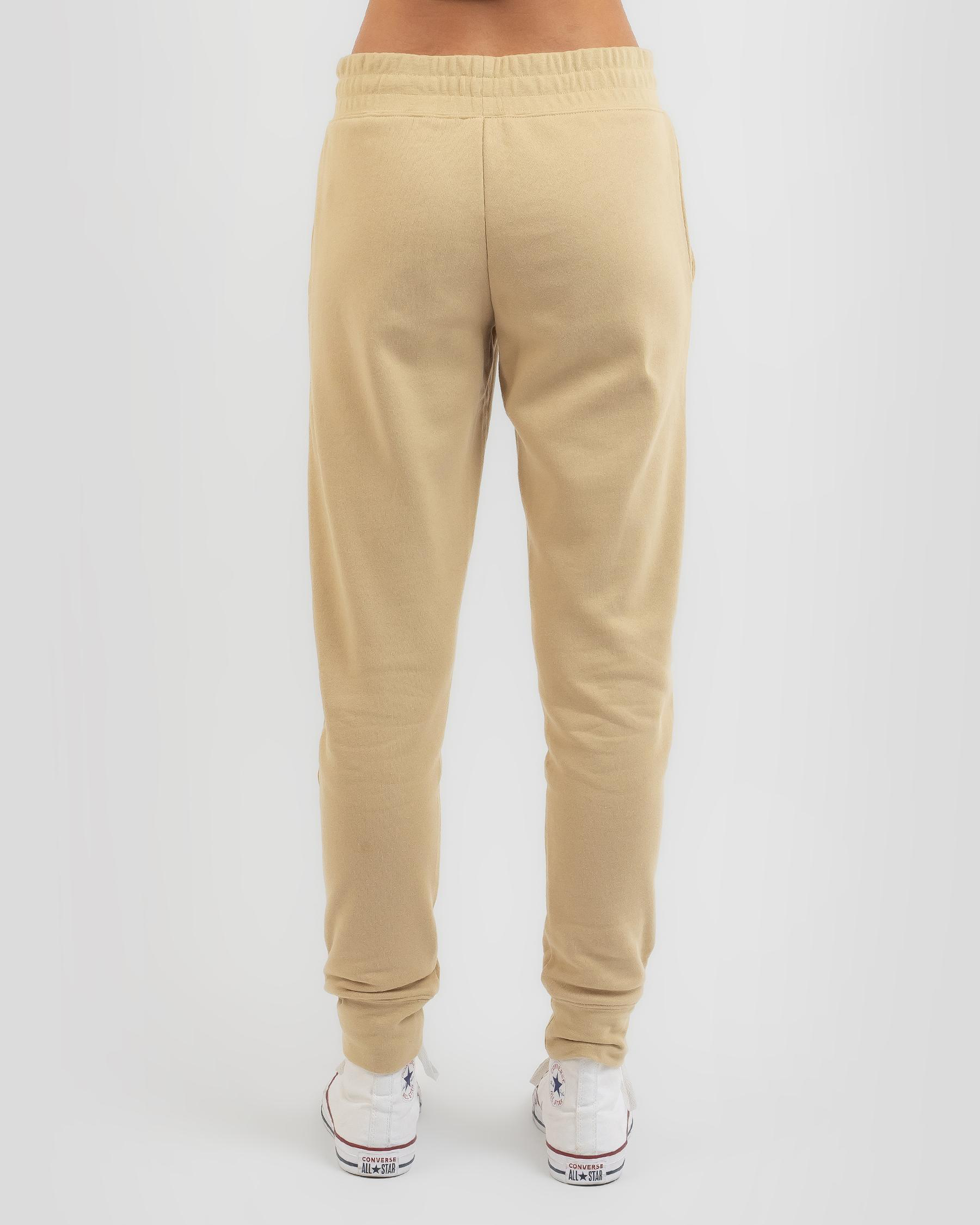Hurley OAO Outline Track Pants In Vanilla Bean - Fast Shipping & Easy ...