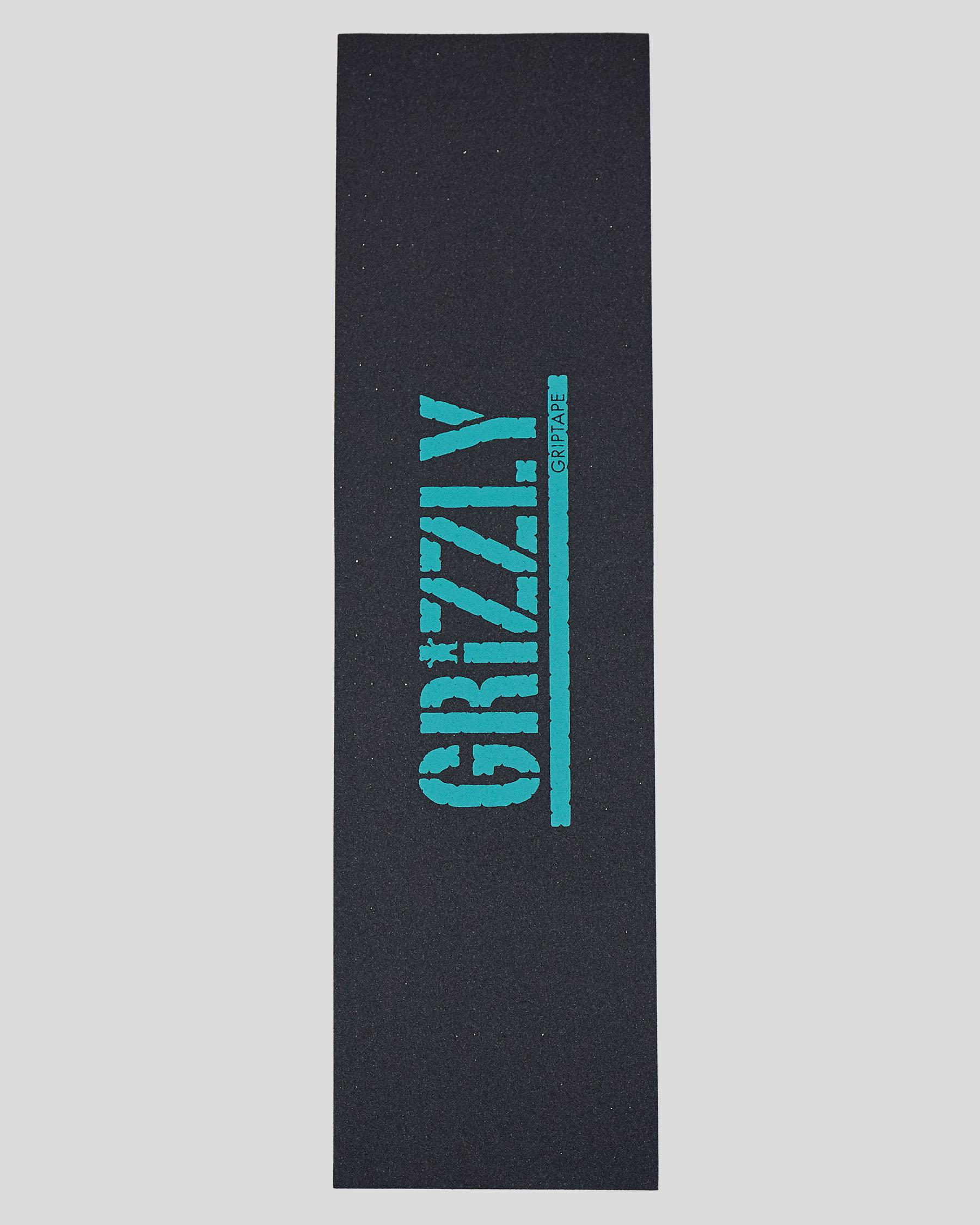 Shop Grizzly Grip Stamp Blue Grip Tape In Blue Fast Shipping & Easy