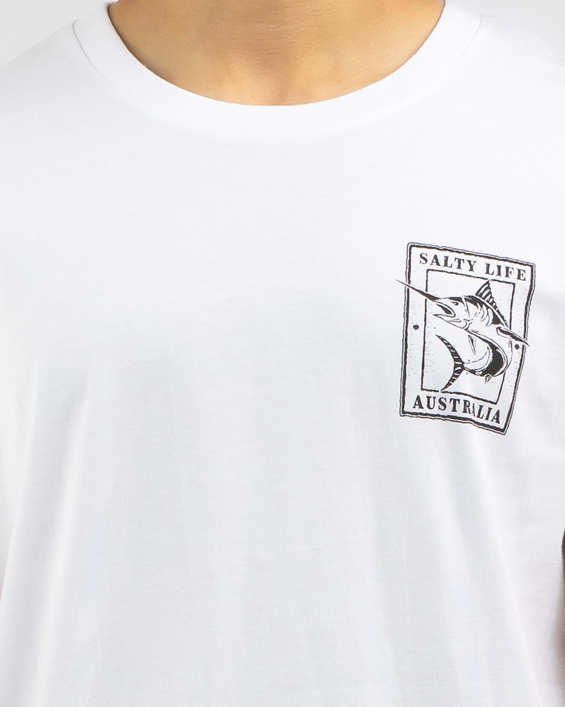 Shop Salty Life Elude T-Shirt In White - Fast Shipping & Easy Returns ...
